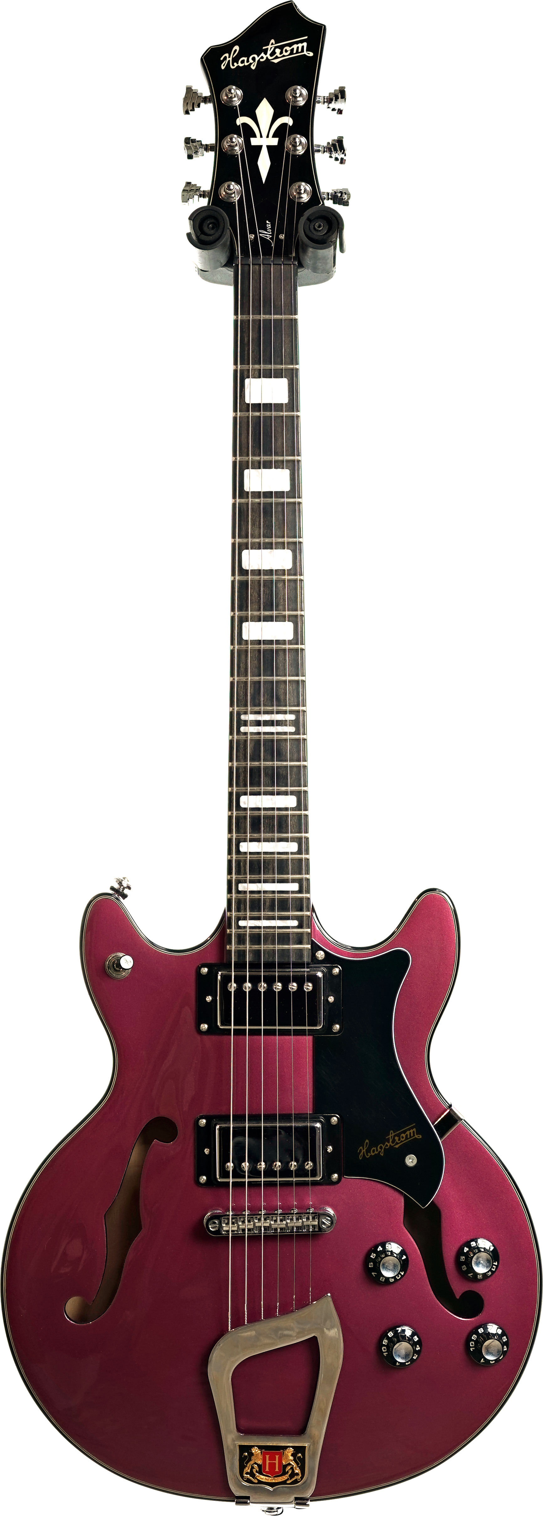 Hagstrom Alvar Limited Edition Metallic Midnight Purple (Pre-Owned)