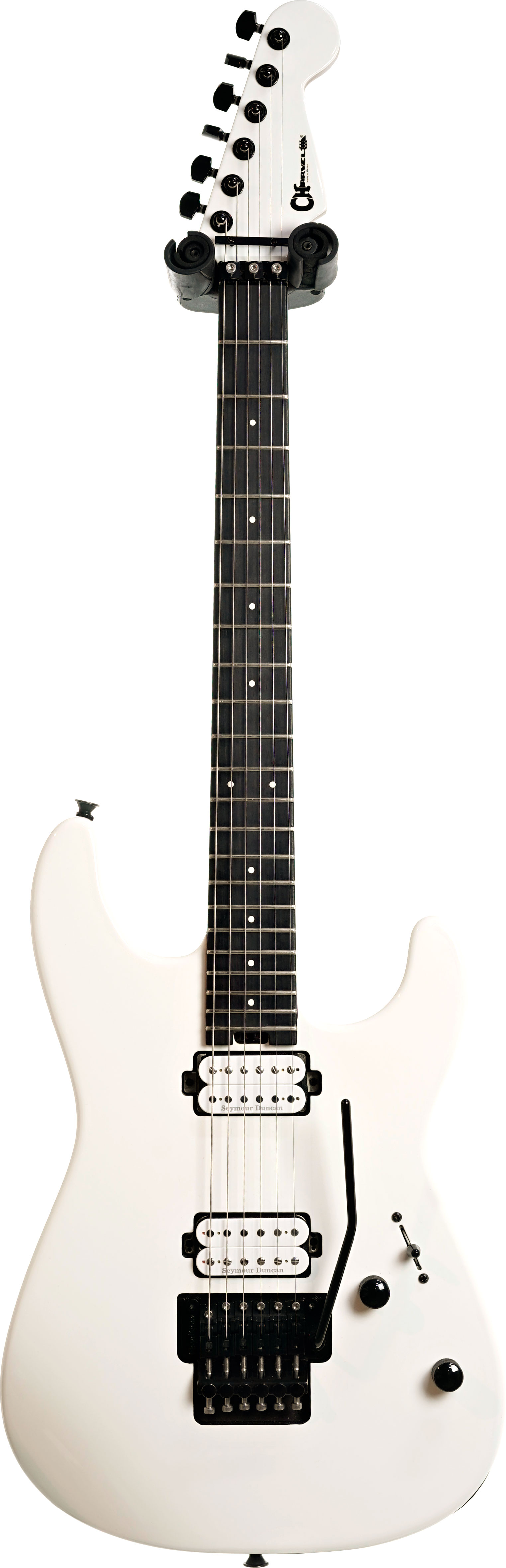 Charvel Pro Mod Plus SRS San Dimas 1 HH FR Snow White Ebony Fingerboard (Pre-Owned)
