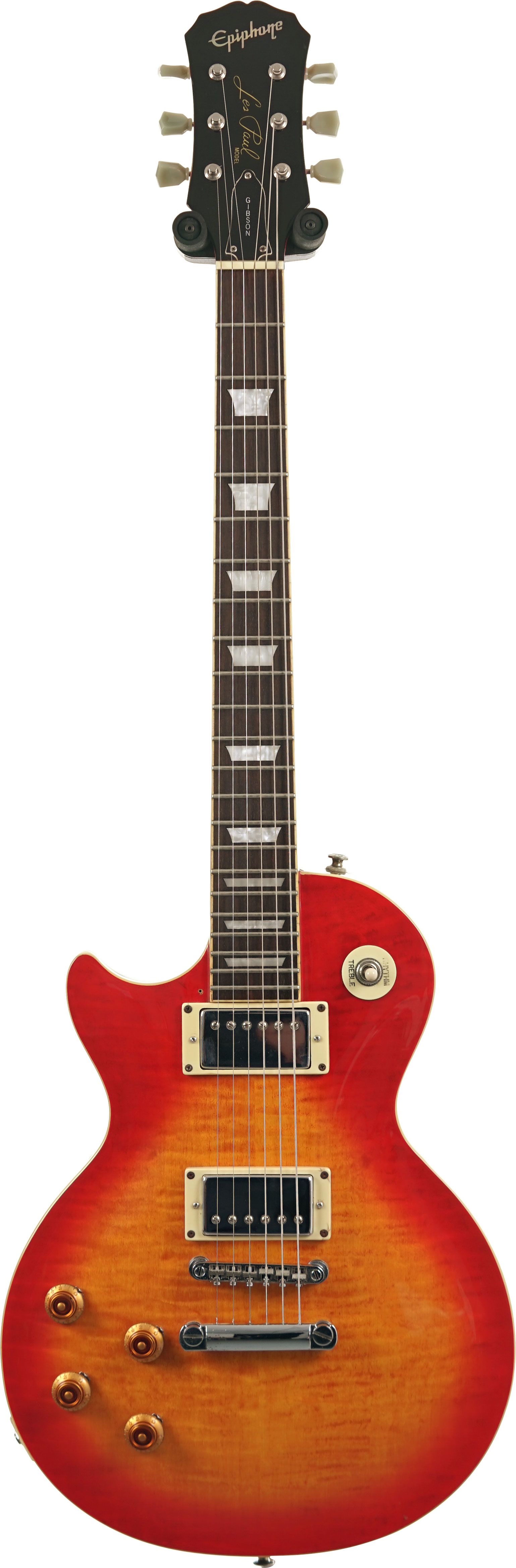 Epiphone 2002 Les Paul Standard Heritage Cherry Sunburst Left Handed (Pre-Owned)