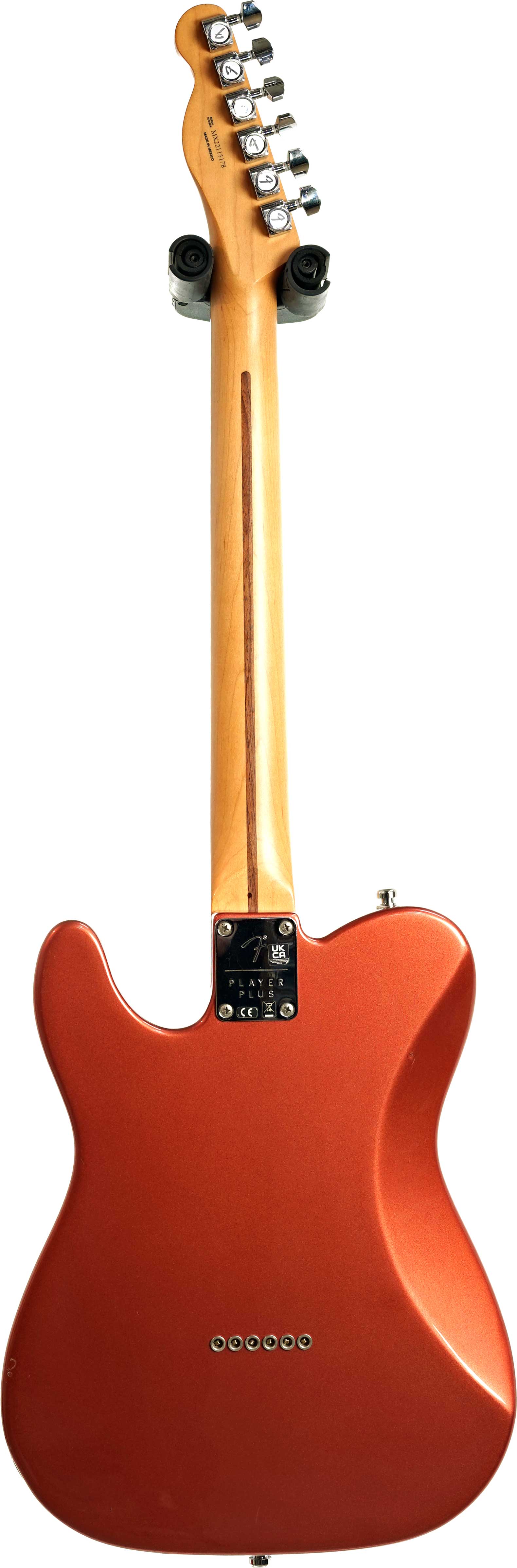 Fender Player Plus Nashville Telecaster Pau Ferro Fingerboard Aged Candy Apple Red (Pre-Owned)