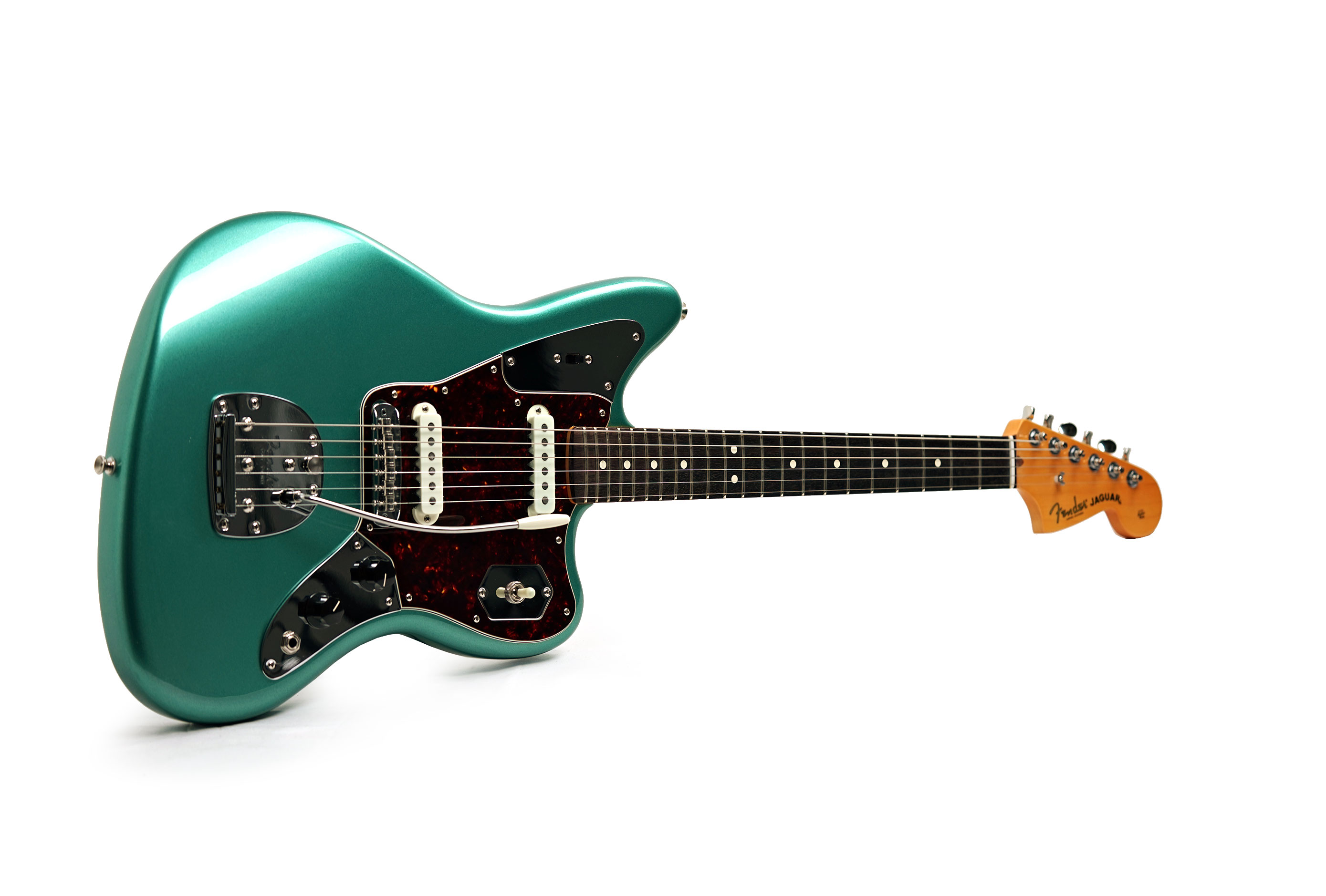 Fender 2025 American Professional Classic Jaguar Faded Sherwood Green Metallic Rosewood Fingerboard (Pre-Owned)