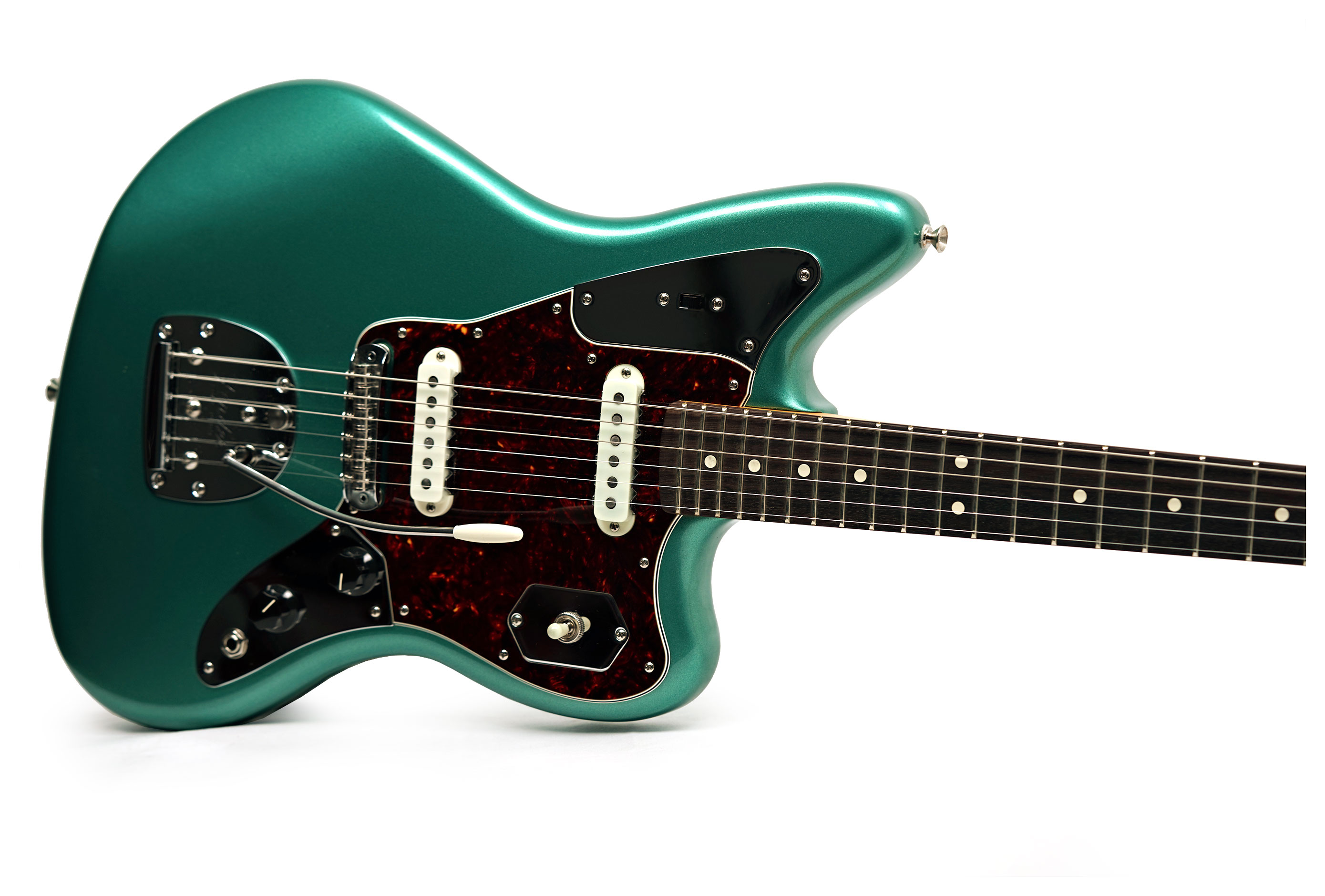 Fender 2025 American Professional Classic Jaguar Faded Sherwood Green Metallic Rosewood Fingerboard (Pre-Owned)