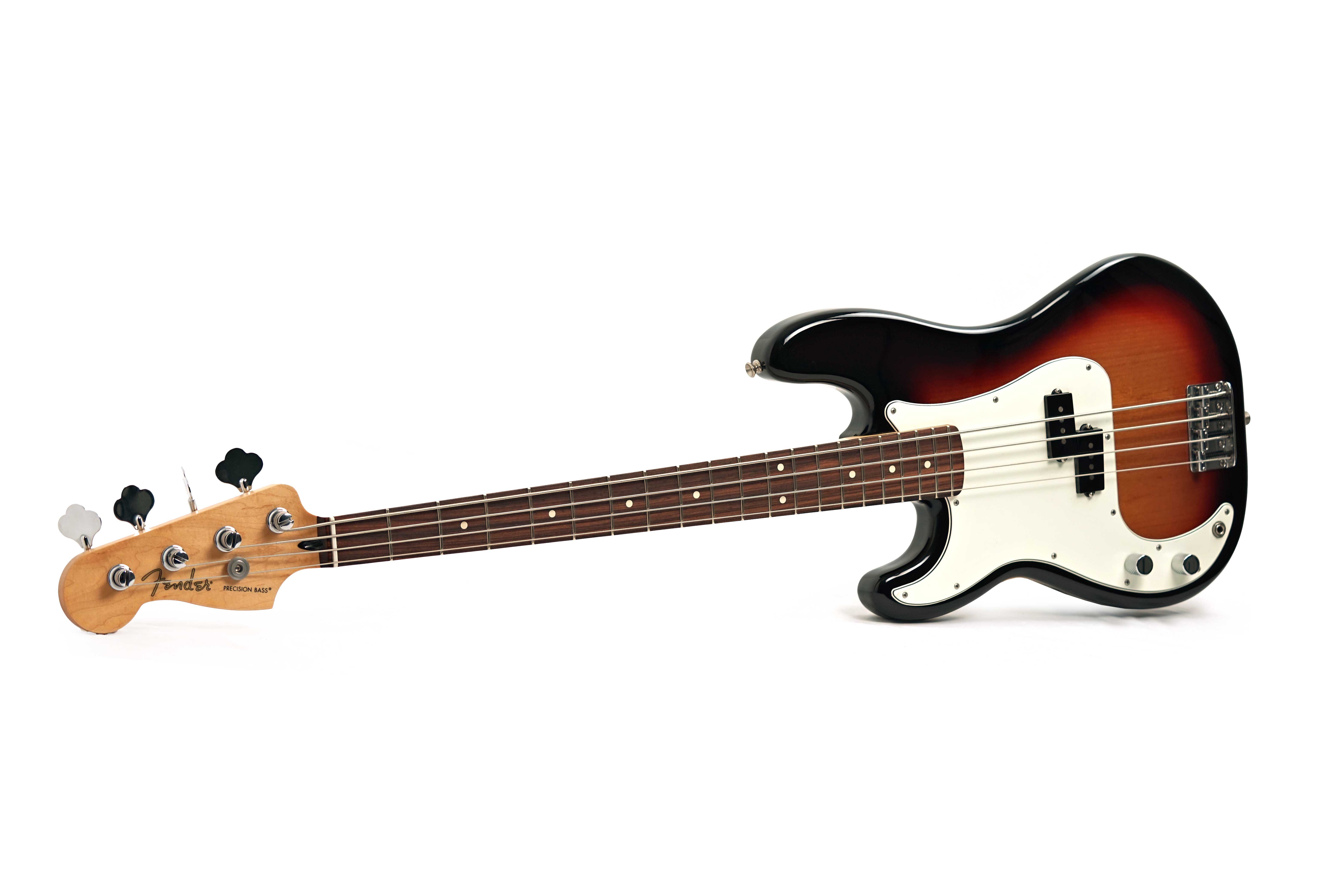 Fender Player Precision Bass 3-Colour Sunburst Pau Ferro Fingerboard Left Handed (Pre-Owned)