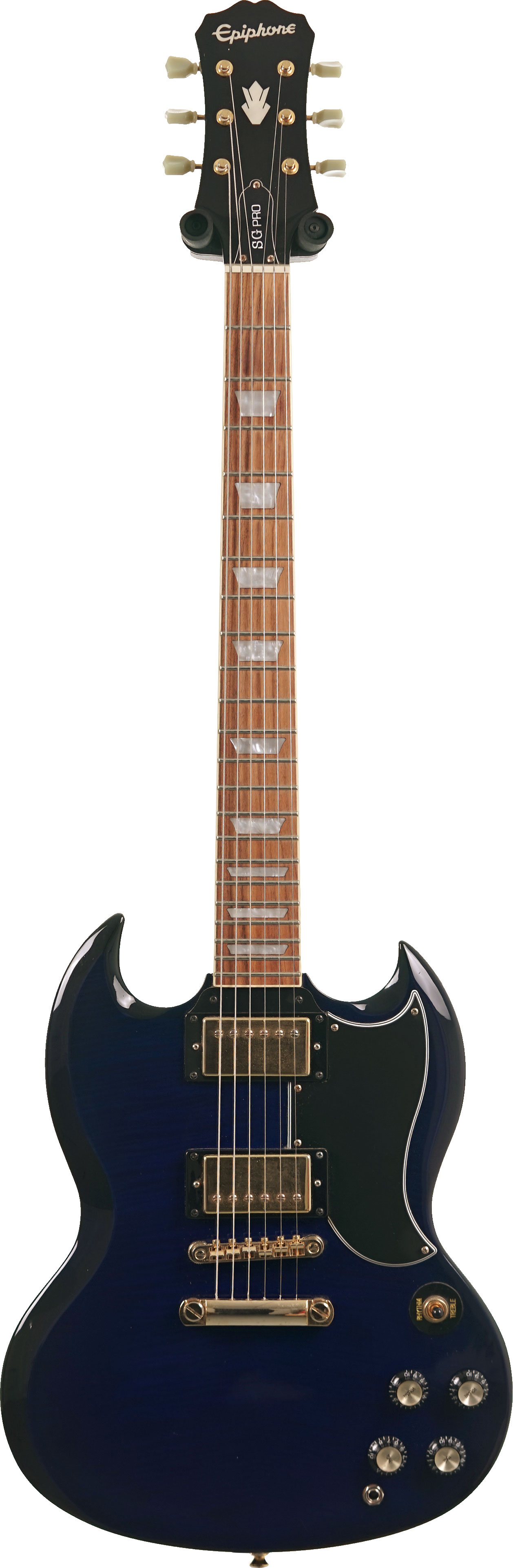 Epiphone 2019 Limited Edition G-400 Deluxe PRO Trans Blue (Pre-Owned)