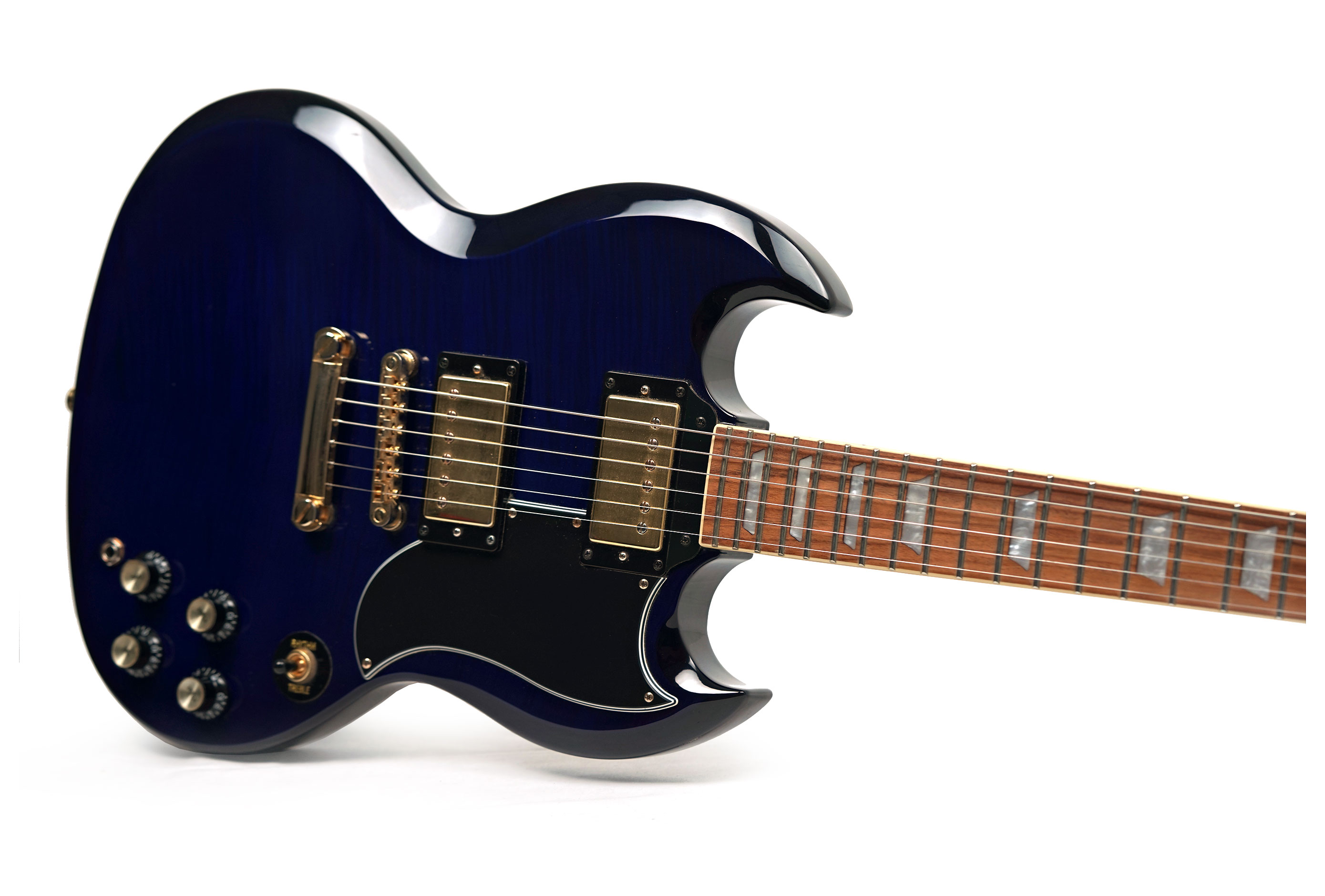 Epiphone 2019 Limited Edition G-400 Deluxe PRO Trans Blue (Pre-Owned)