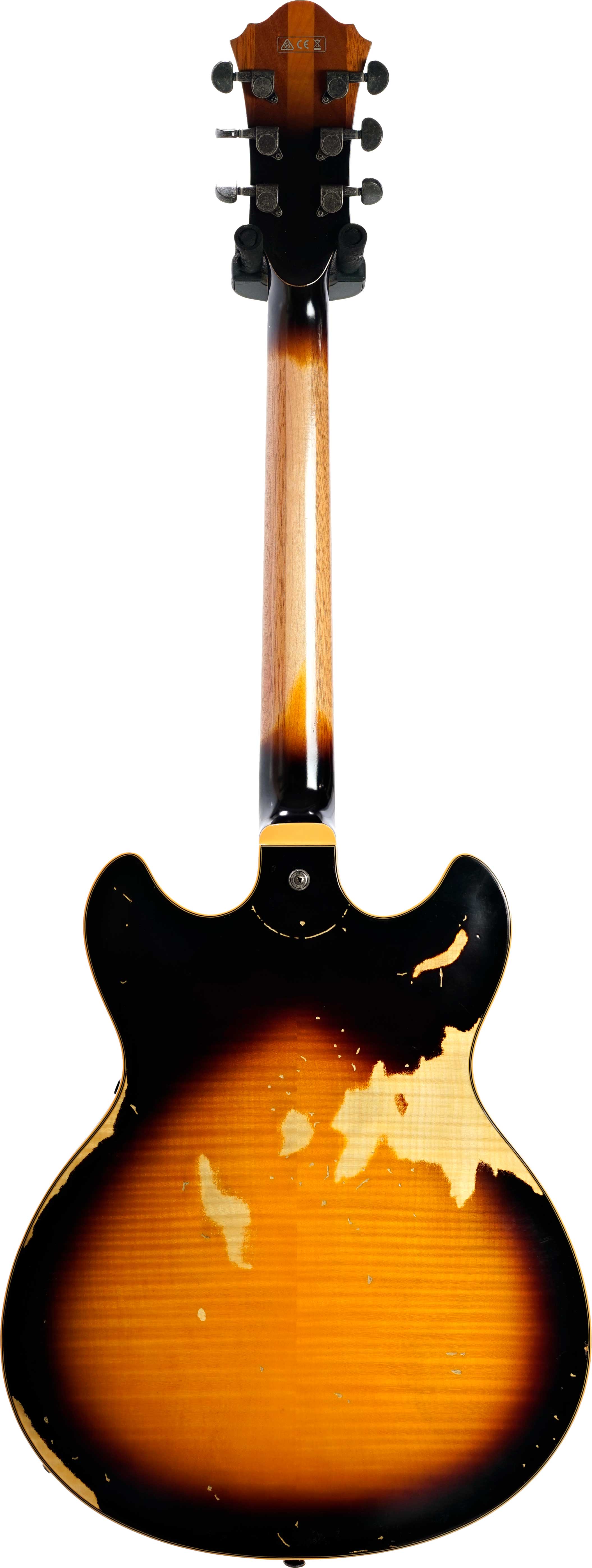 Ibanez Artstar Vintage AS Flame Distressed Yellow Sunburst Low Gloss (Pre-Owned)