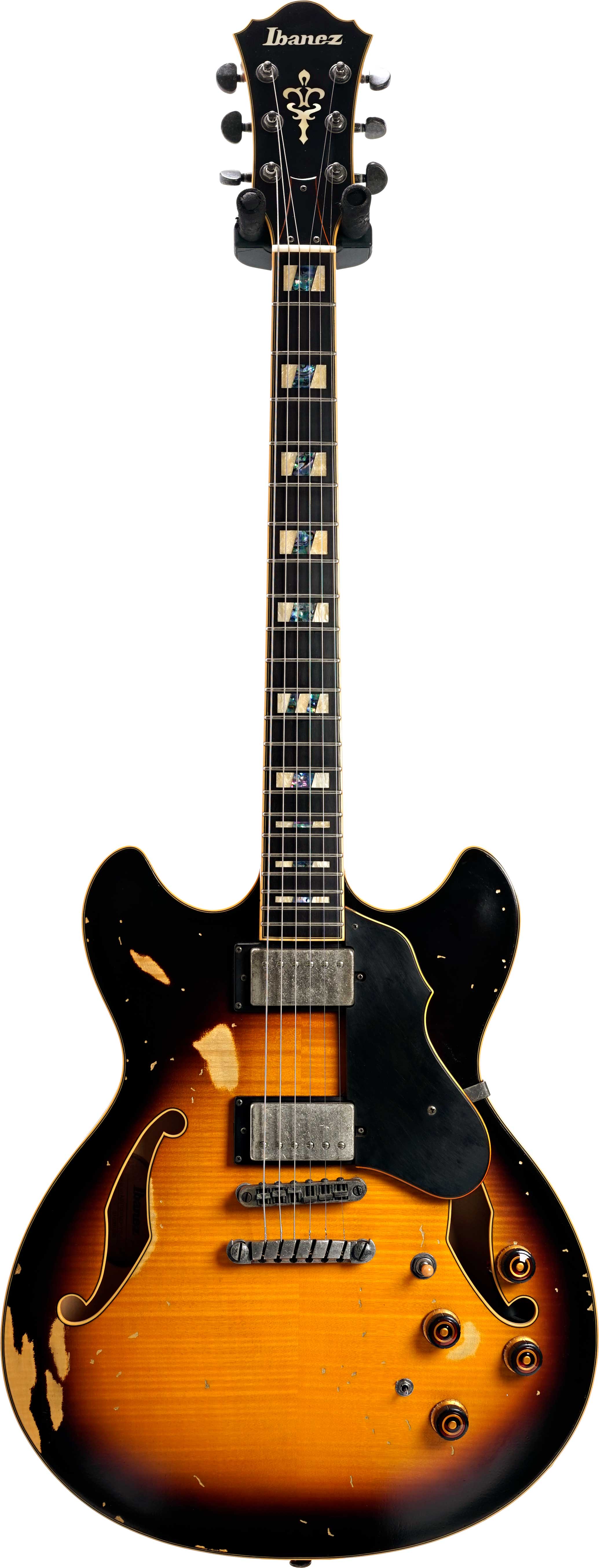 Ibanez Artstar Vintage AS Flame Distressed Yellow Sunburst Low Gloss (Pre-Owned)