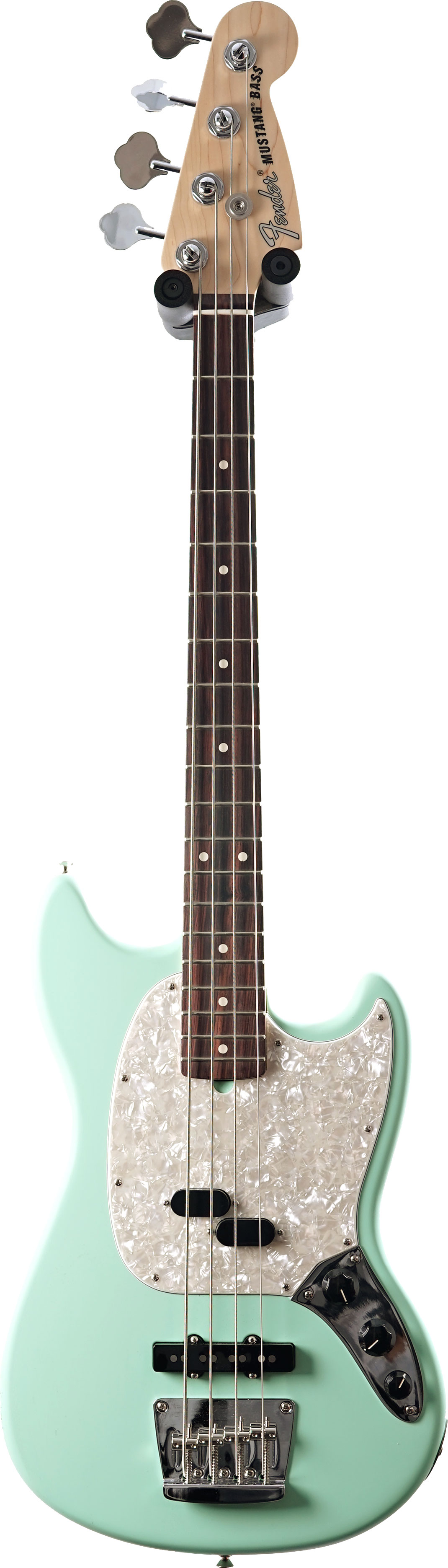 Fender American Performer Mustang Short Scale Bass Sea Foam Green Rosewood Fingerboard (Pre-Owned)