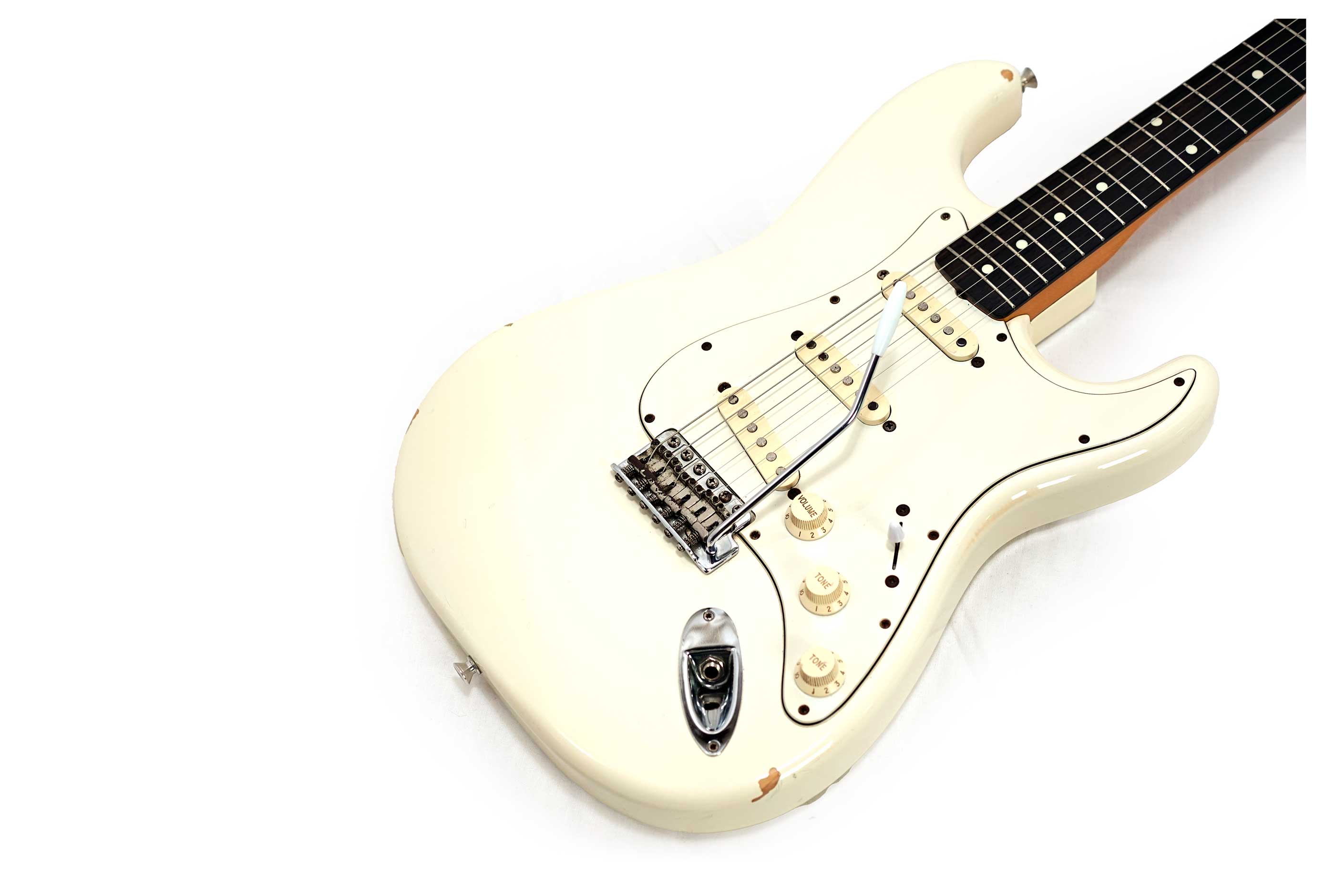 Fender 1995 1960's Stratocaster Rosewood Fingerboard Olympic White (Pre-Owned)