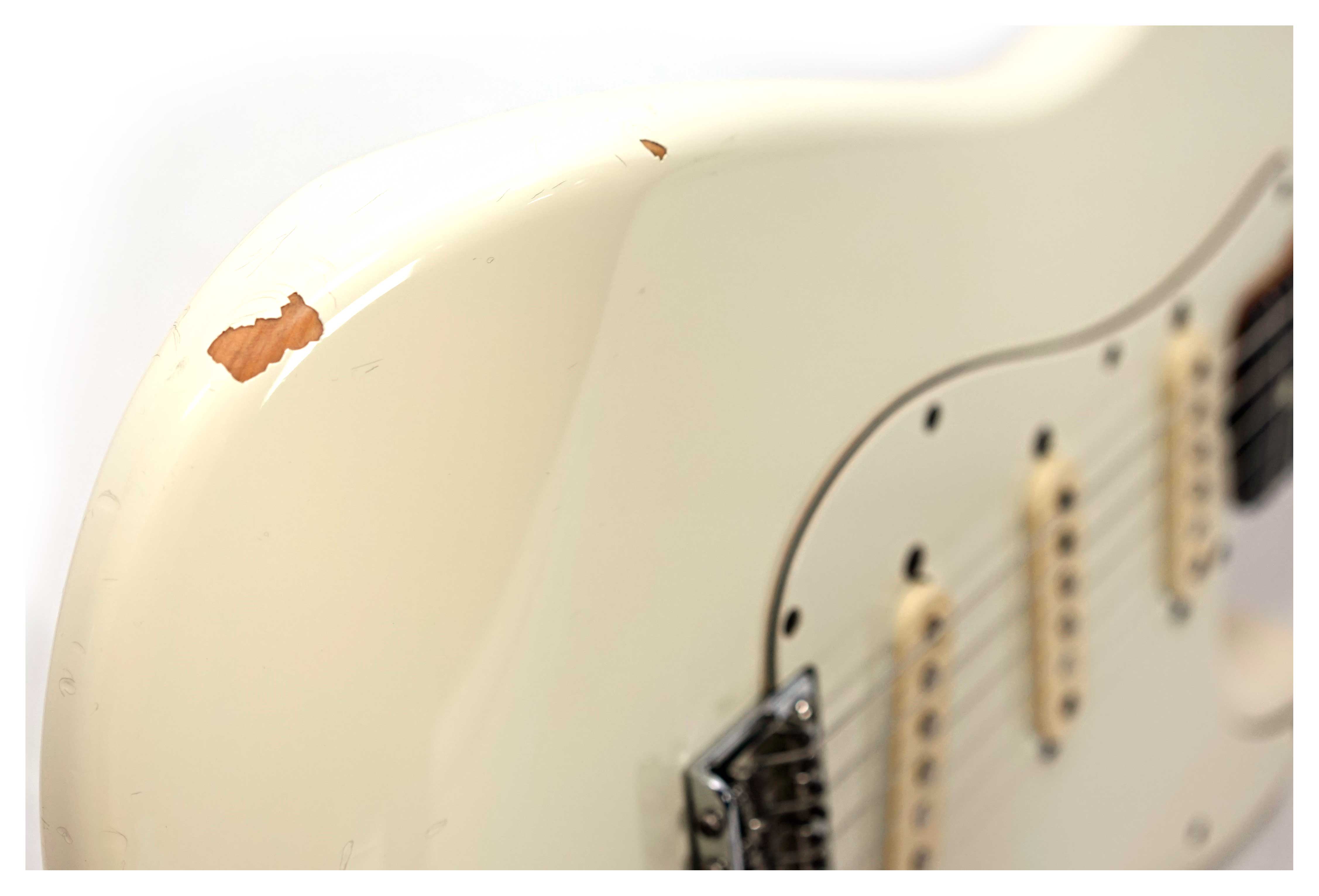Fender 1995 1960's Stratocaster Rosewood Fingerboard Olympic White (Pre-Owned)