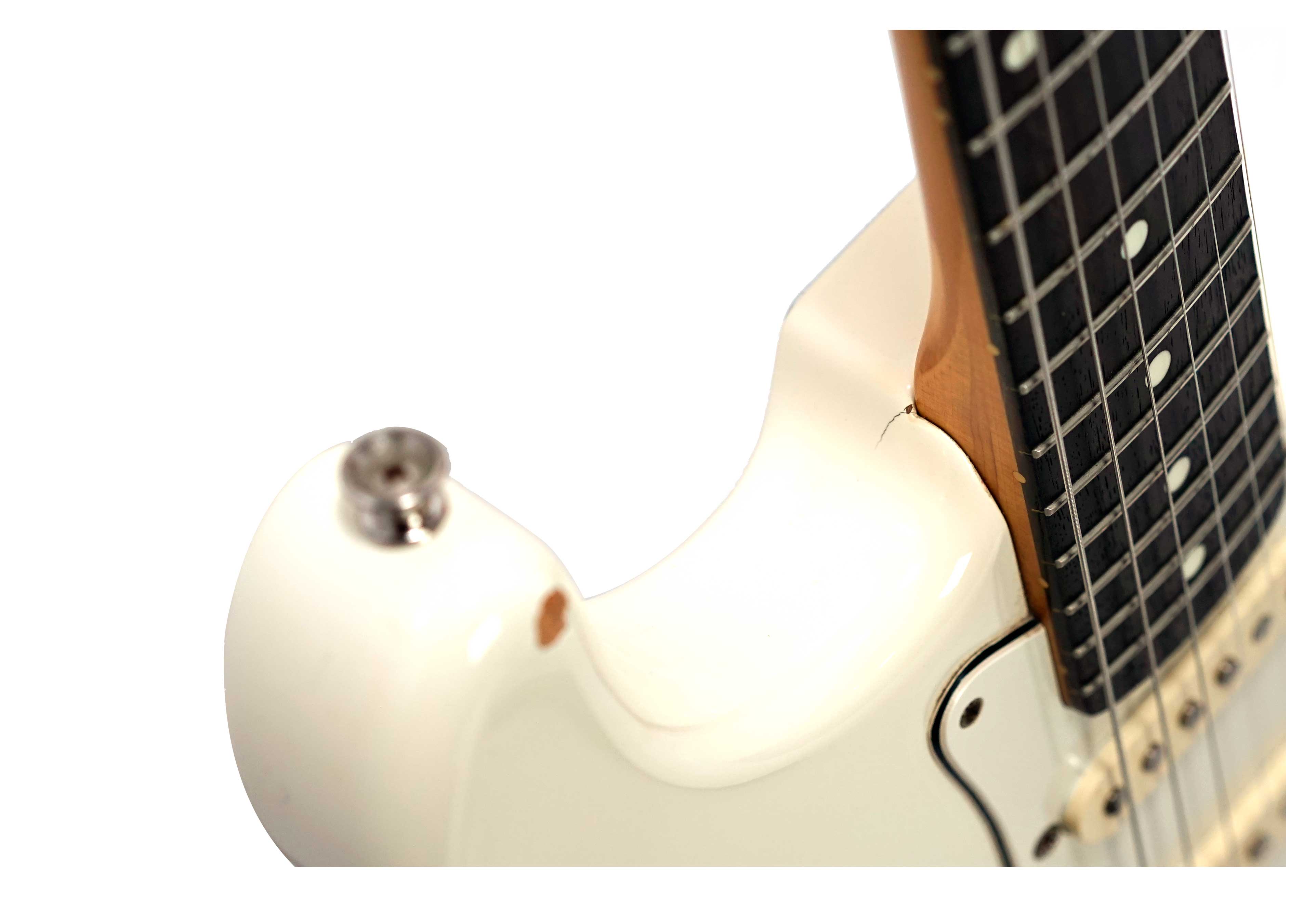 Fender 1995 1960's Stratocaster Rosewood Fingerboard Olympic White (Pre-Owned)