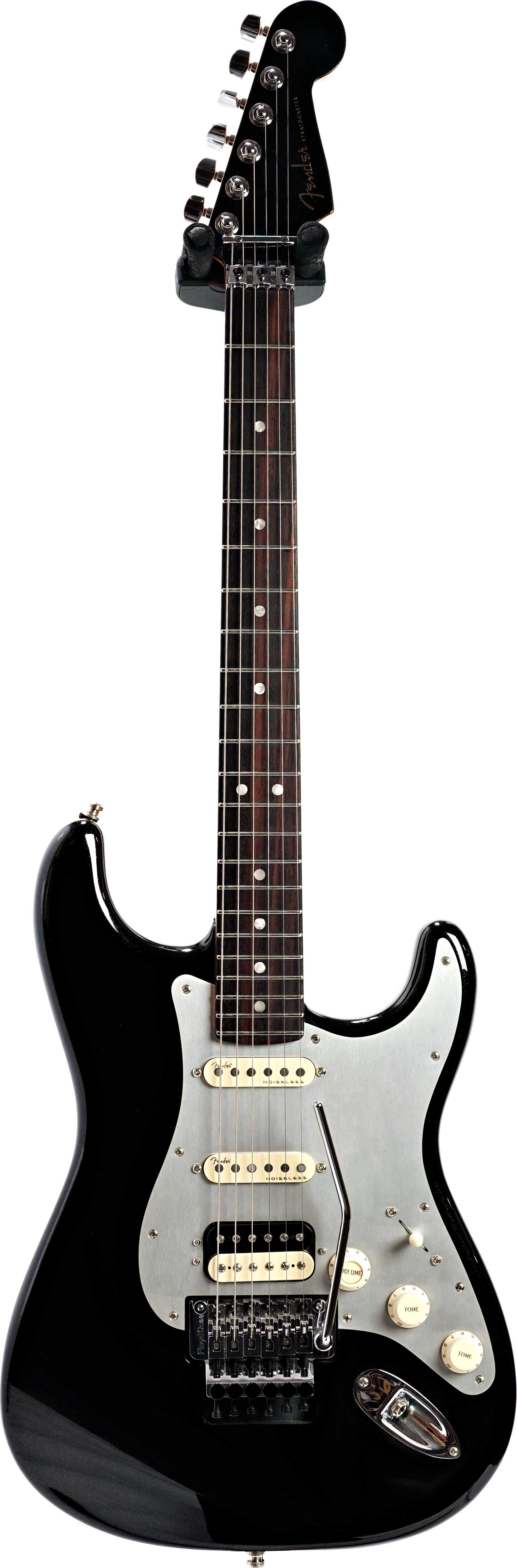 Fender 2021 American Ultra Luxe Stratocaster HSS Mystic Black Rosewood Fingerboard (Pre-Owned)
