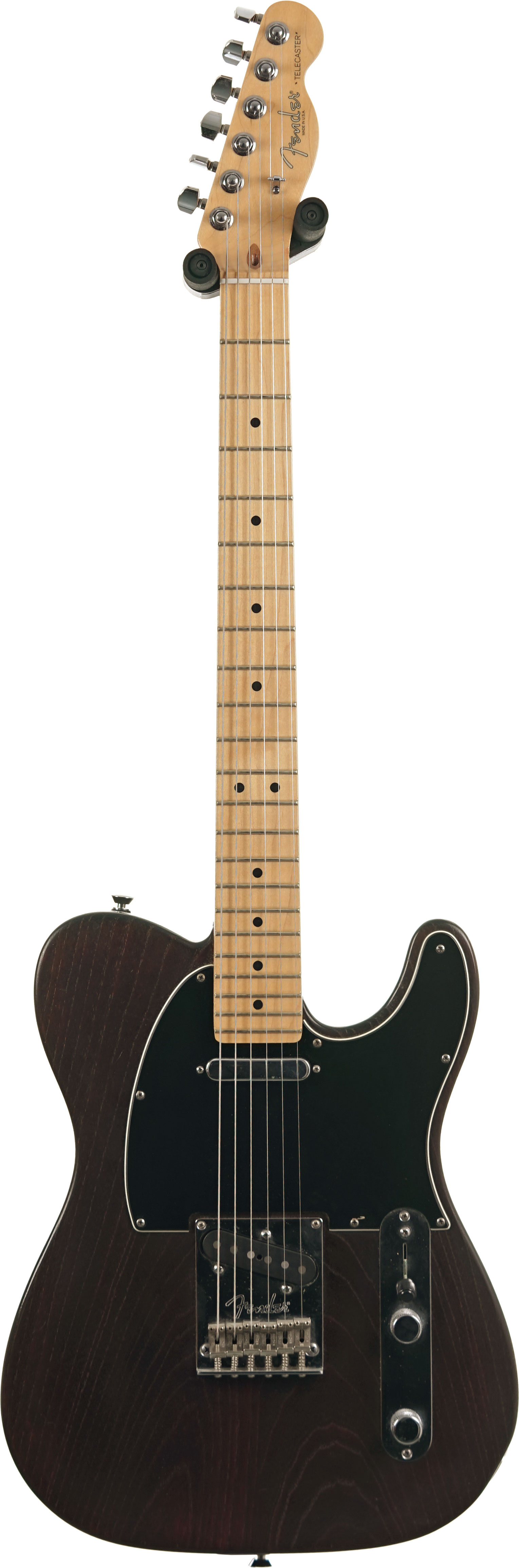 Fender American Standard Hand Stained Ash Telecaster Maple Fingerboard Mahogany Stain (Pre-Owned)