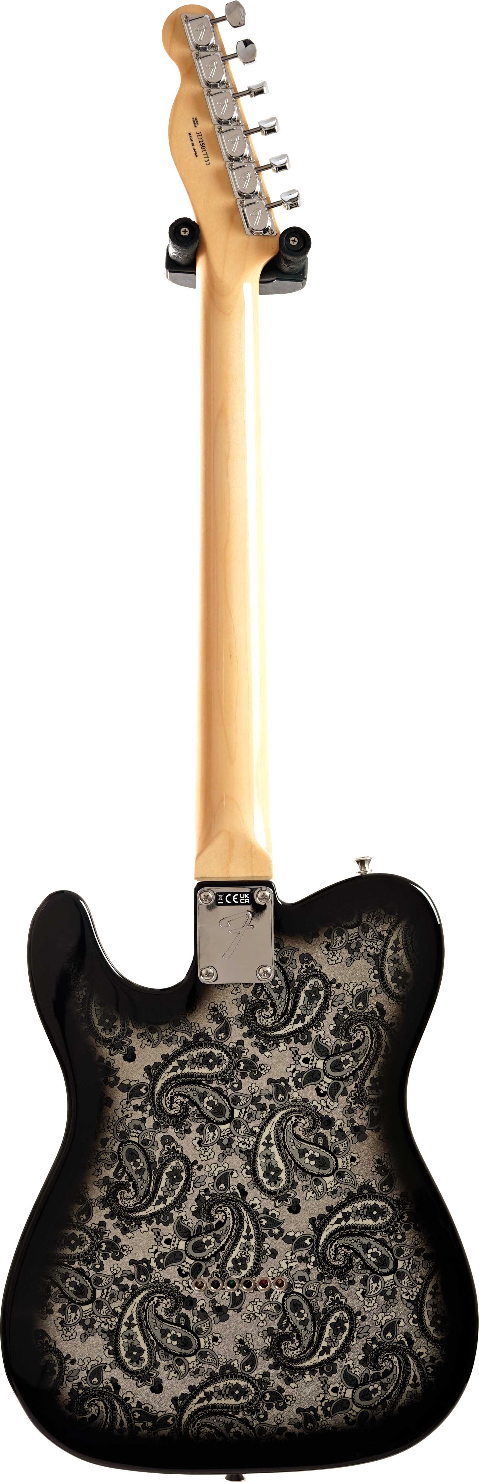 ギター Fender Japan Telecaster Black Paisley Fender Made in Japan Limited Telecaster Black Paisley Maple