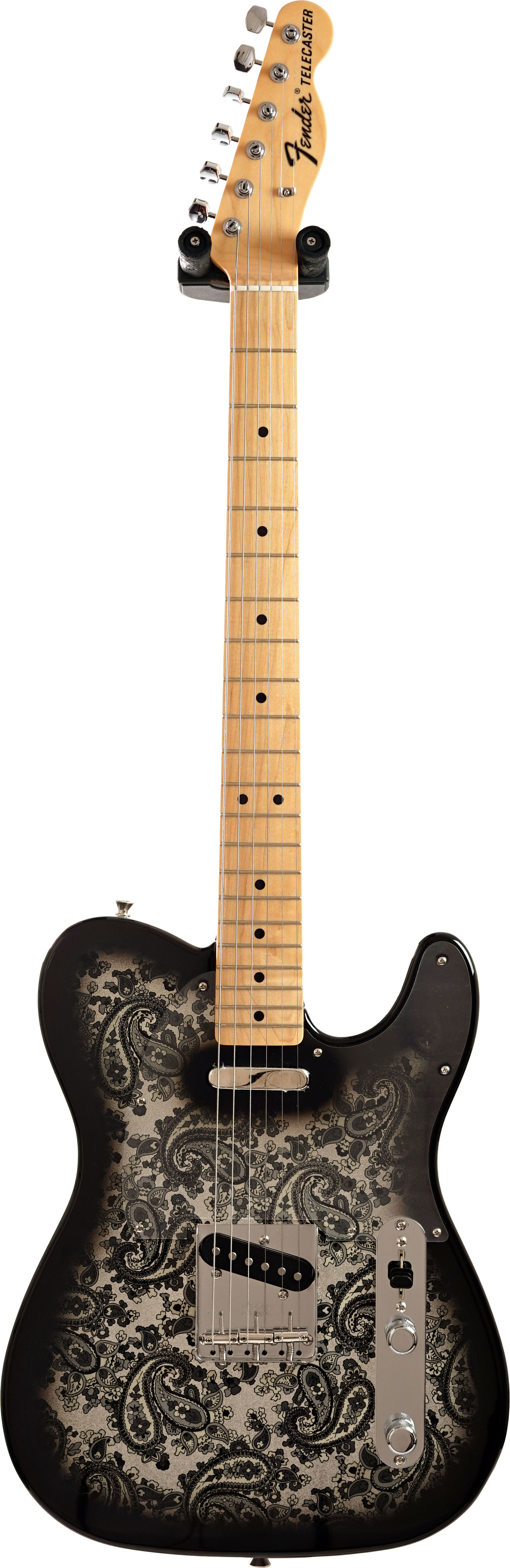 Fender Made in Japan Limited Telecaster Black Paisley Maple Fingerboard (Pre-Owned)