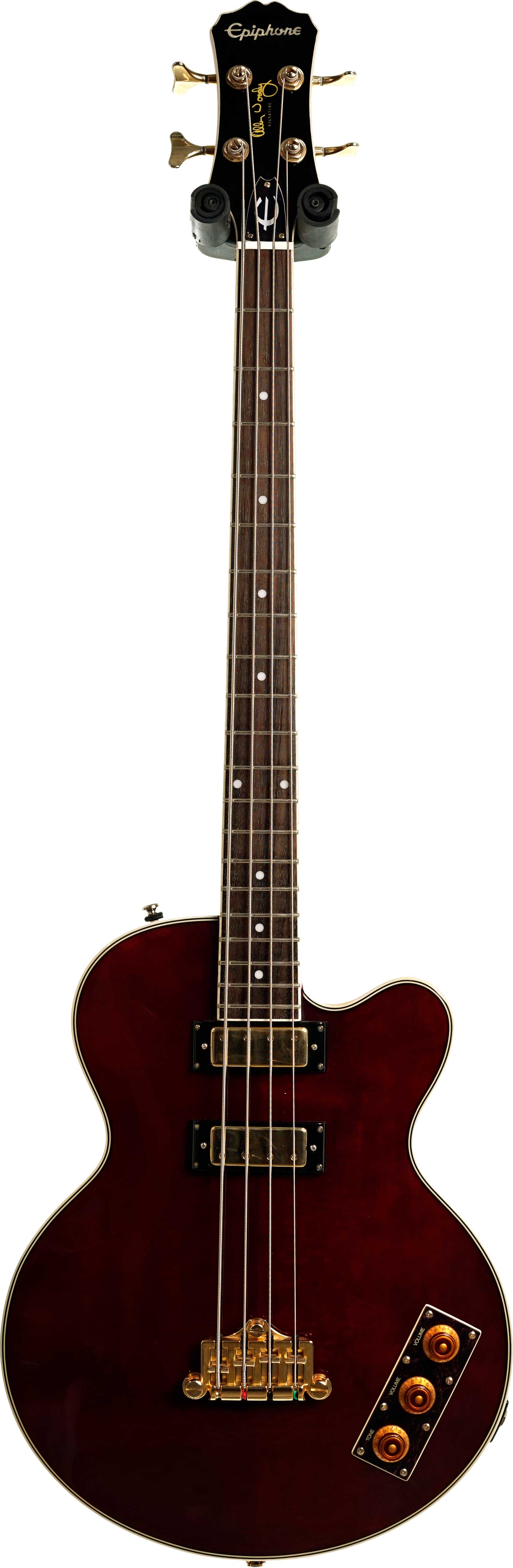 Epiphone Allen Woody Limited Edition Rumblekat Short Scale Bass Wine Red (Pre-Owned)