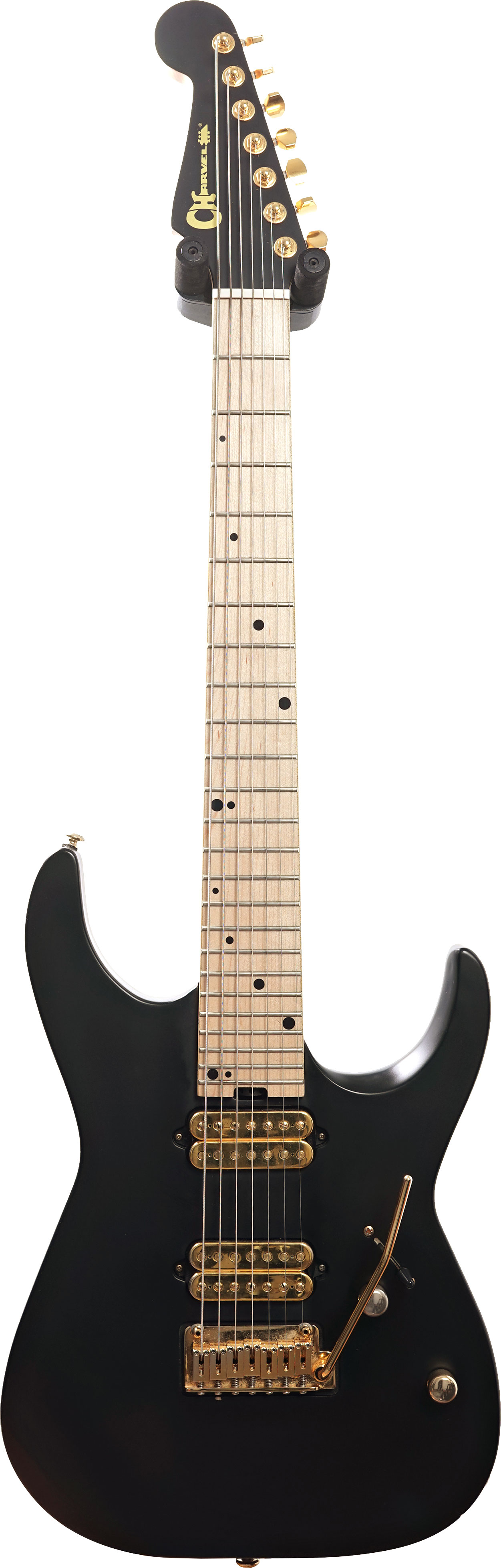 Charvel 2020 Pro Mod Angel Vivaldi DK24 7 String Satin Black  (Pre-Owned)