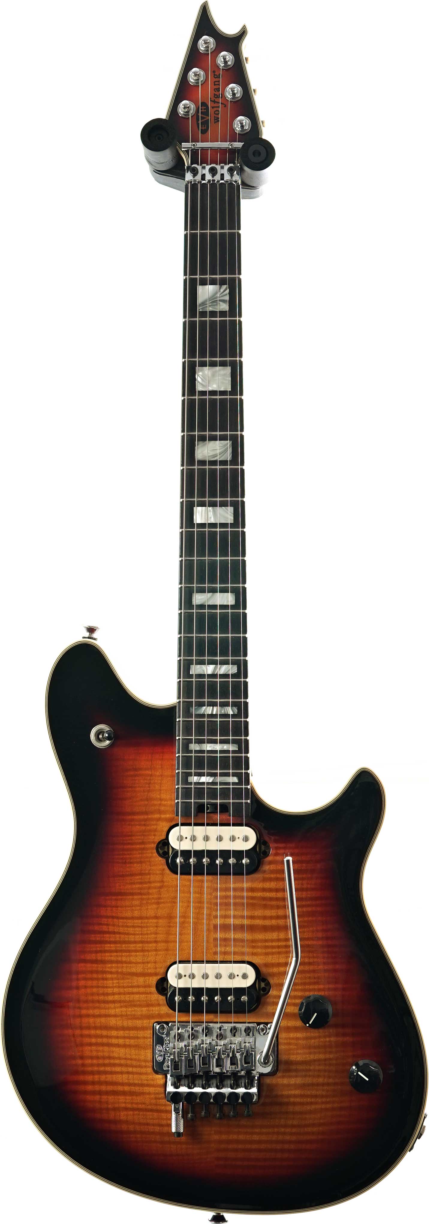 EVH 2012 Wolfgang USA Ebony Fingerboard 5A Flame Top 3-Tone Burst  (Pre-Owned)