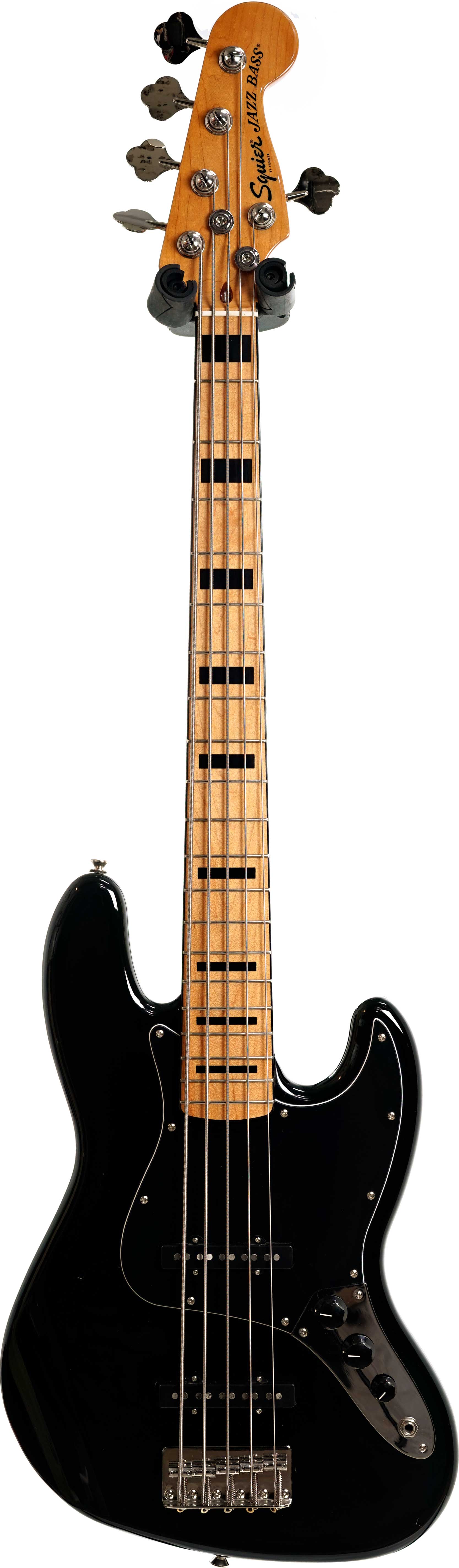 Squier Classic Vibe 70s Jazz Bass V Black Maple Fingerboard (Pre-Owned)