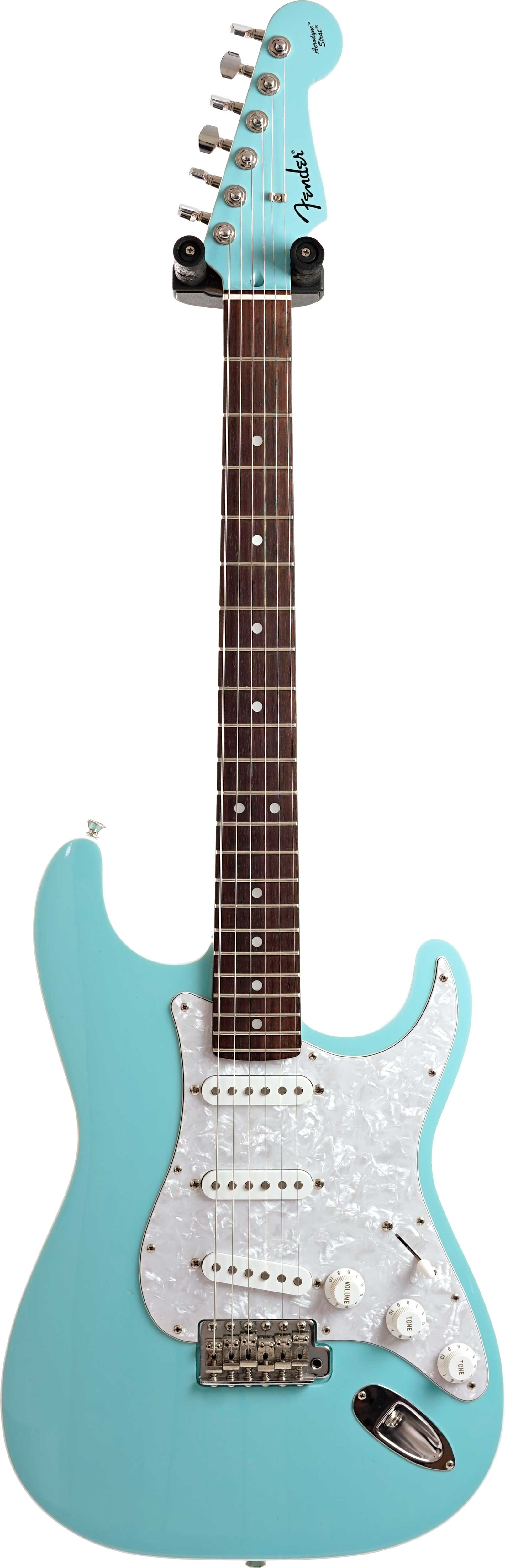 Fender 2018 FSR Aerodyne Stratocaster Daphne Blue Rosewood Fingerboard Made In Japan (Pre-Owned)