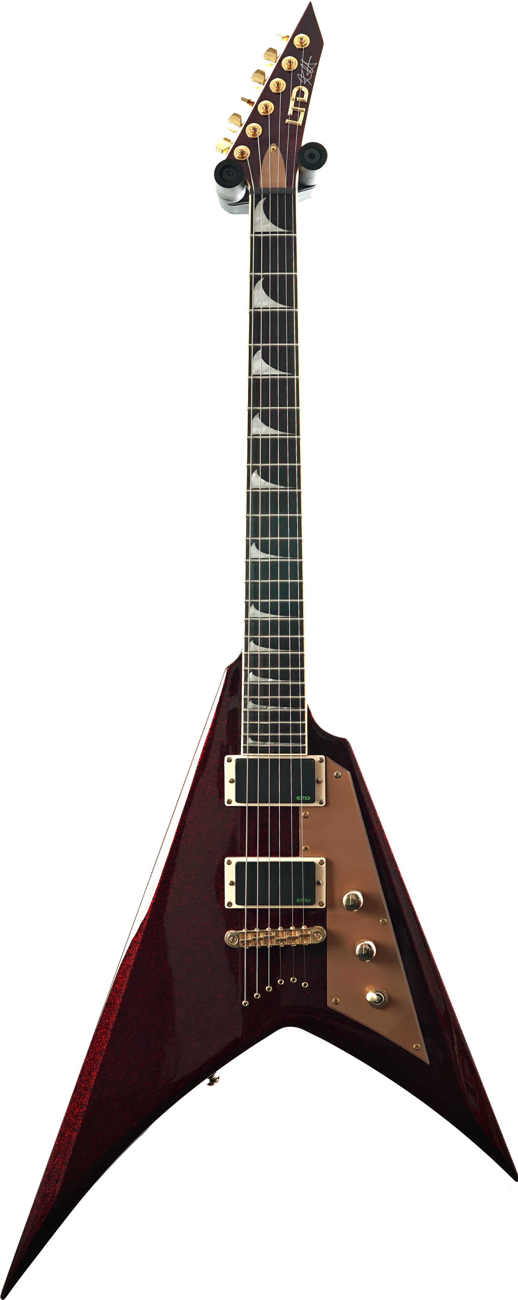 ESP LTD 2023 KH-V Kirk Hammett Signature Red Sparkle  (Pre-Owned)