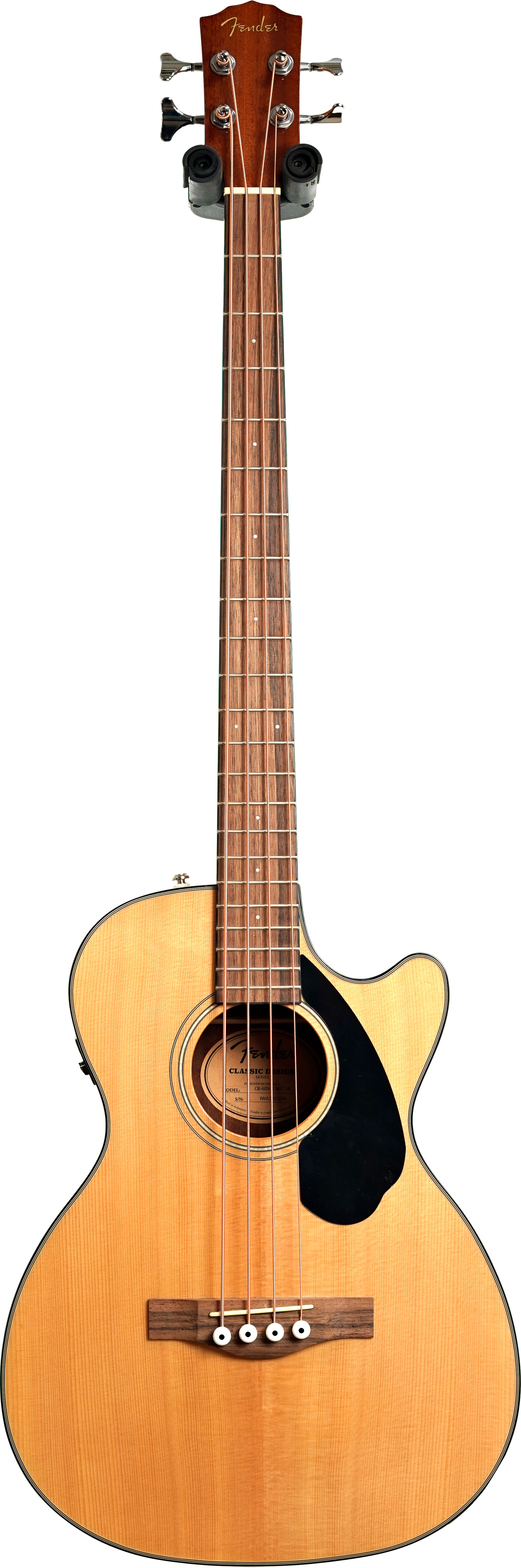 Fender CB-60SCE Bass Walnut Fingerboard Natural (Pre-Owned)