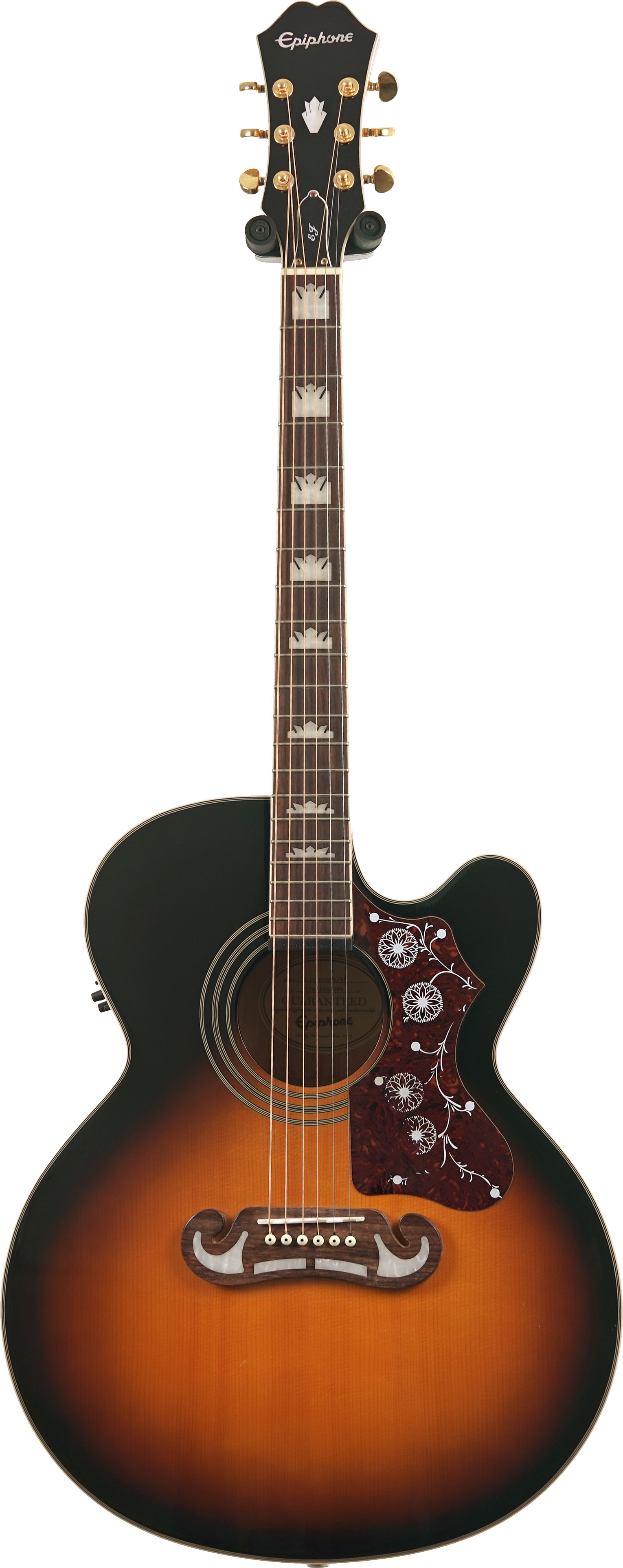 Epiphone 2017 EJ200SCE Vintage Sunburst Shadow Pickup (Pre-Owned)
