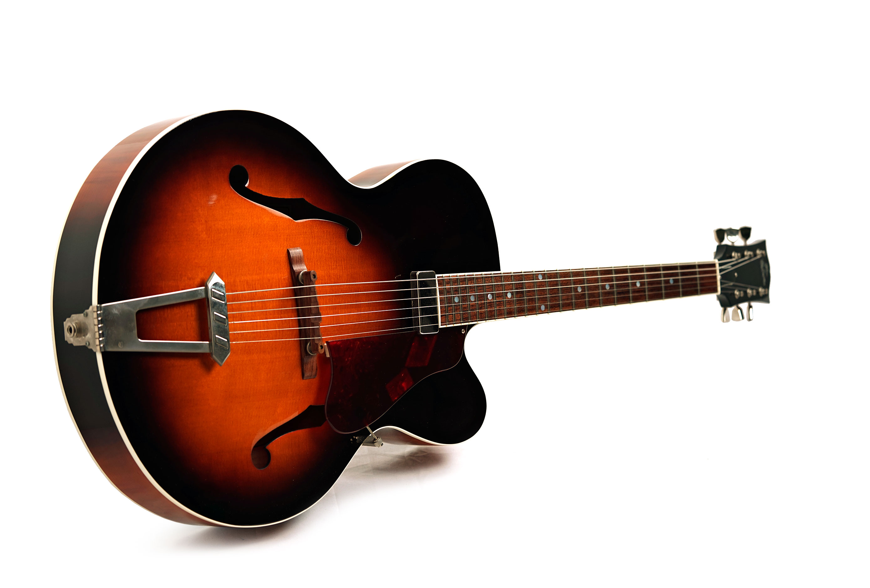 Gibson Custom Shop 2015 Solid Formed 17 Inch Venetian Cutaway Bourbon Burst (Pre-Owned) #SF150022