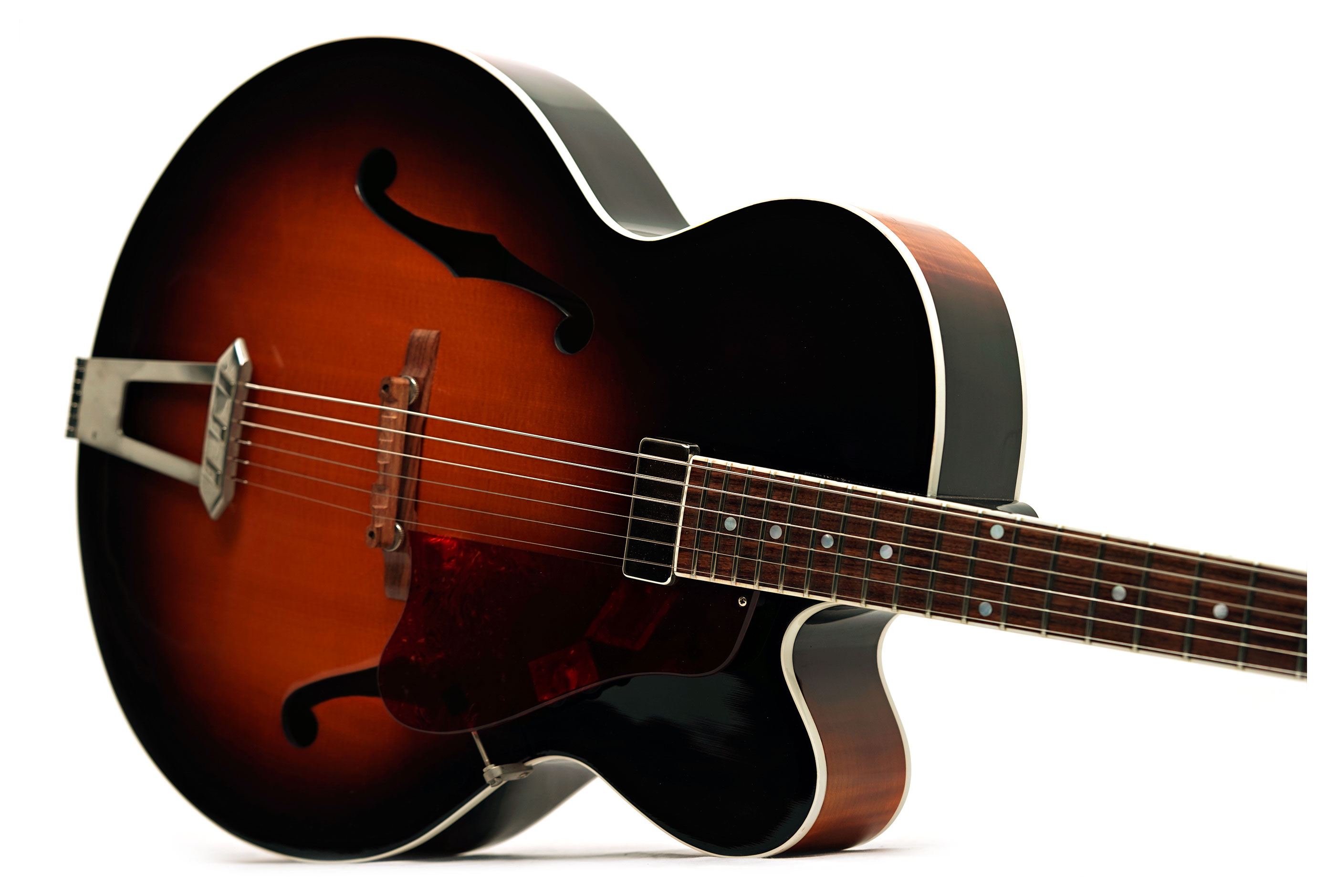 Gibson Custom Shop 2015 Solid Formed 17 Inch Venetian Cutaway Bourbon Burst (Pre-Owned) #SF150022