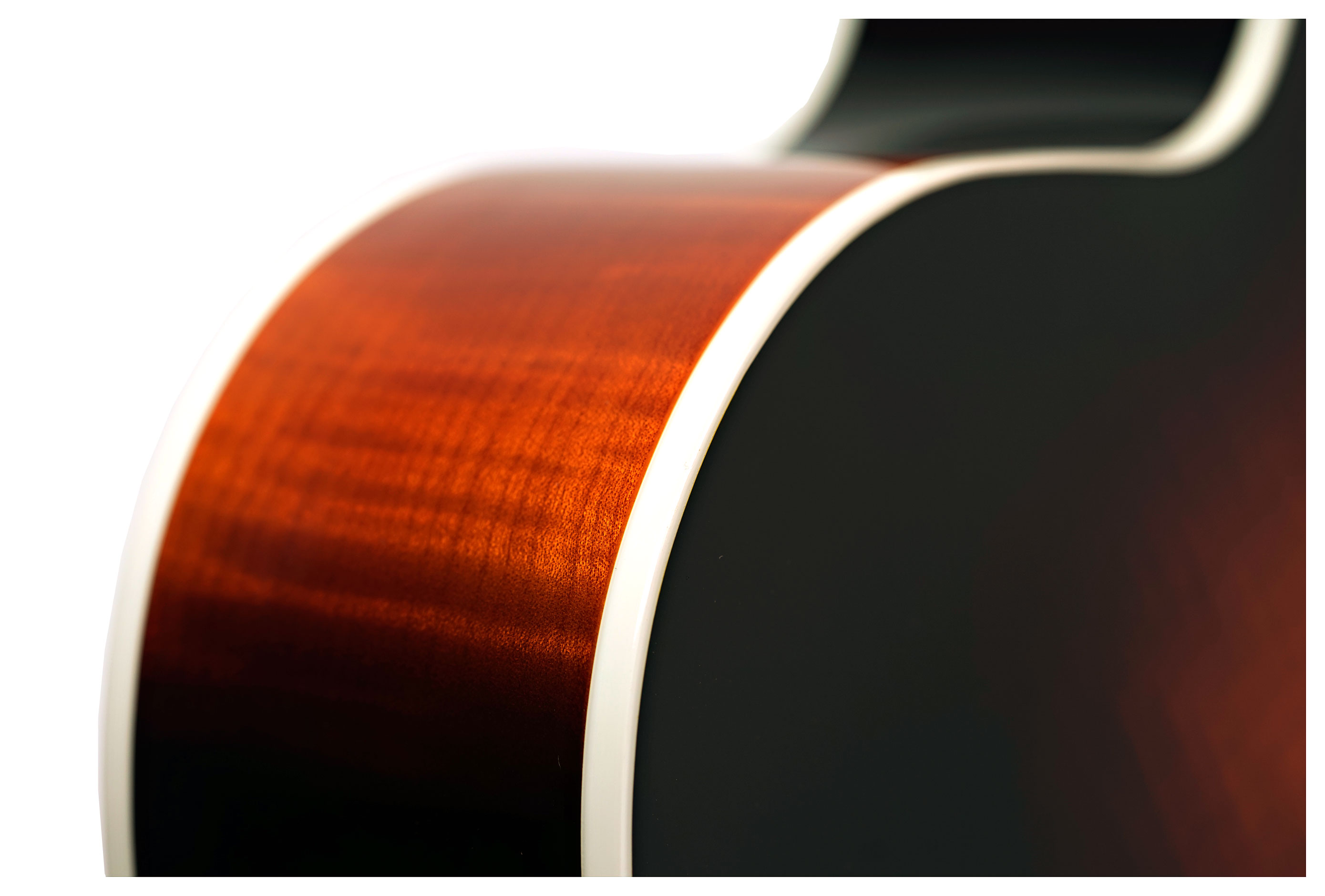 Gibson Custom Shop 2015 Solid Formed 17 Inch Venetian Cutaway Bourbon Burst (Pre-Owned) #SF150022