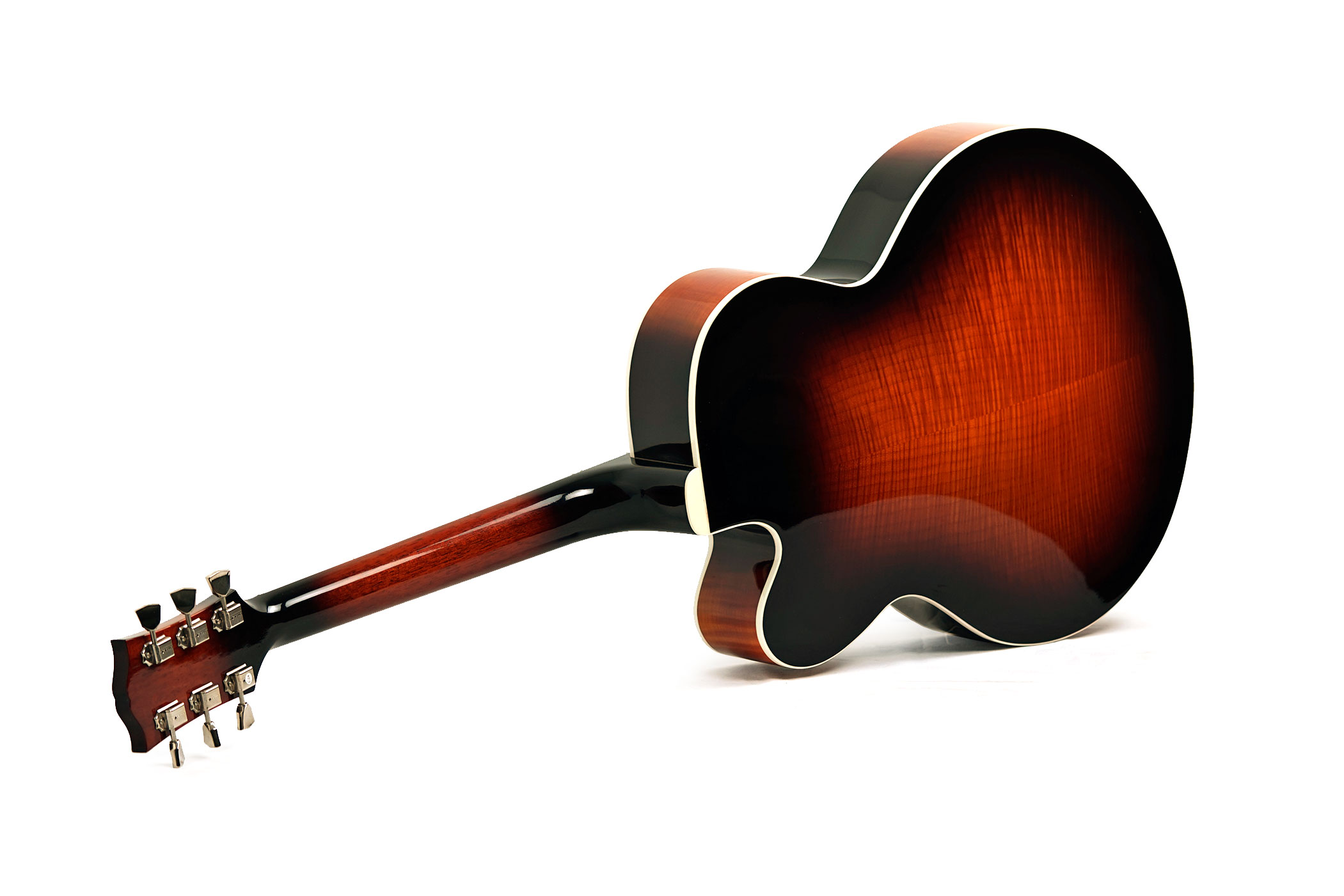 Gibson Custom Shop 2015 Solid Formed 17 Inch Venetian Cutaway Bourbon Burst (Pre-Owned) #SF150022