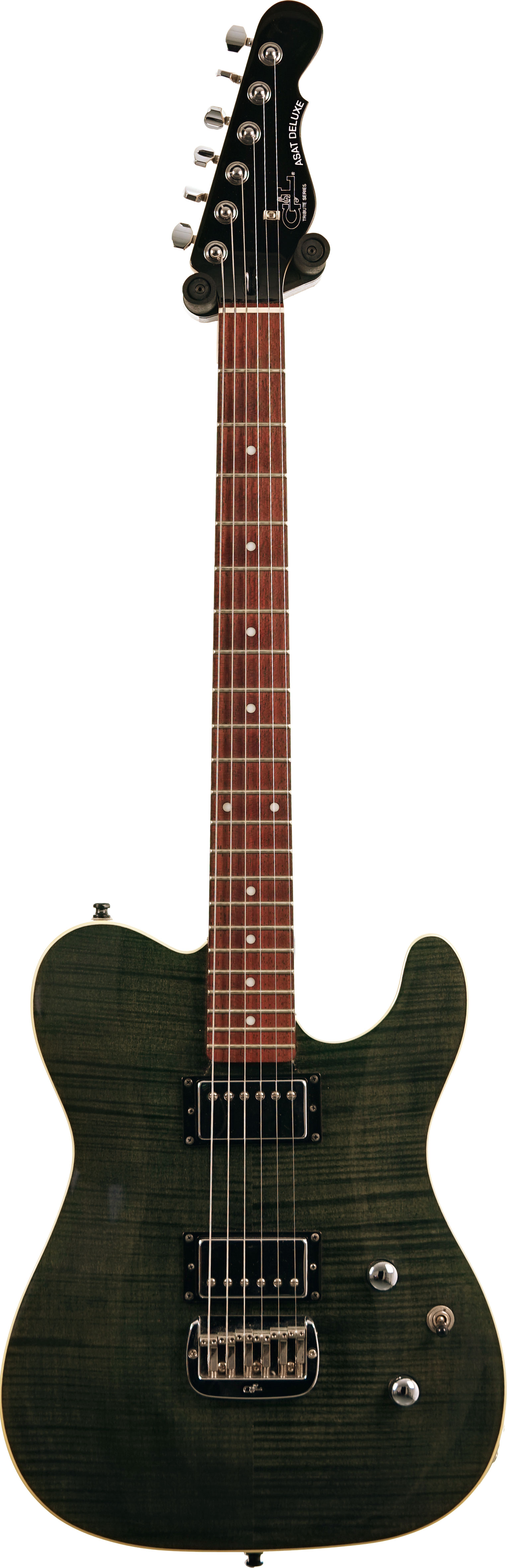 G&L Tribute ASAT Deluxe Deep Forest Green Brazilian Cherry Fingerboard (Pre-Owned) #190516463