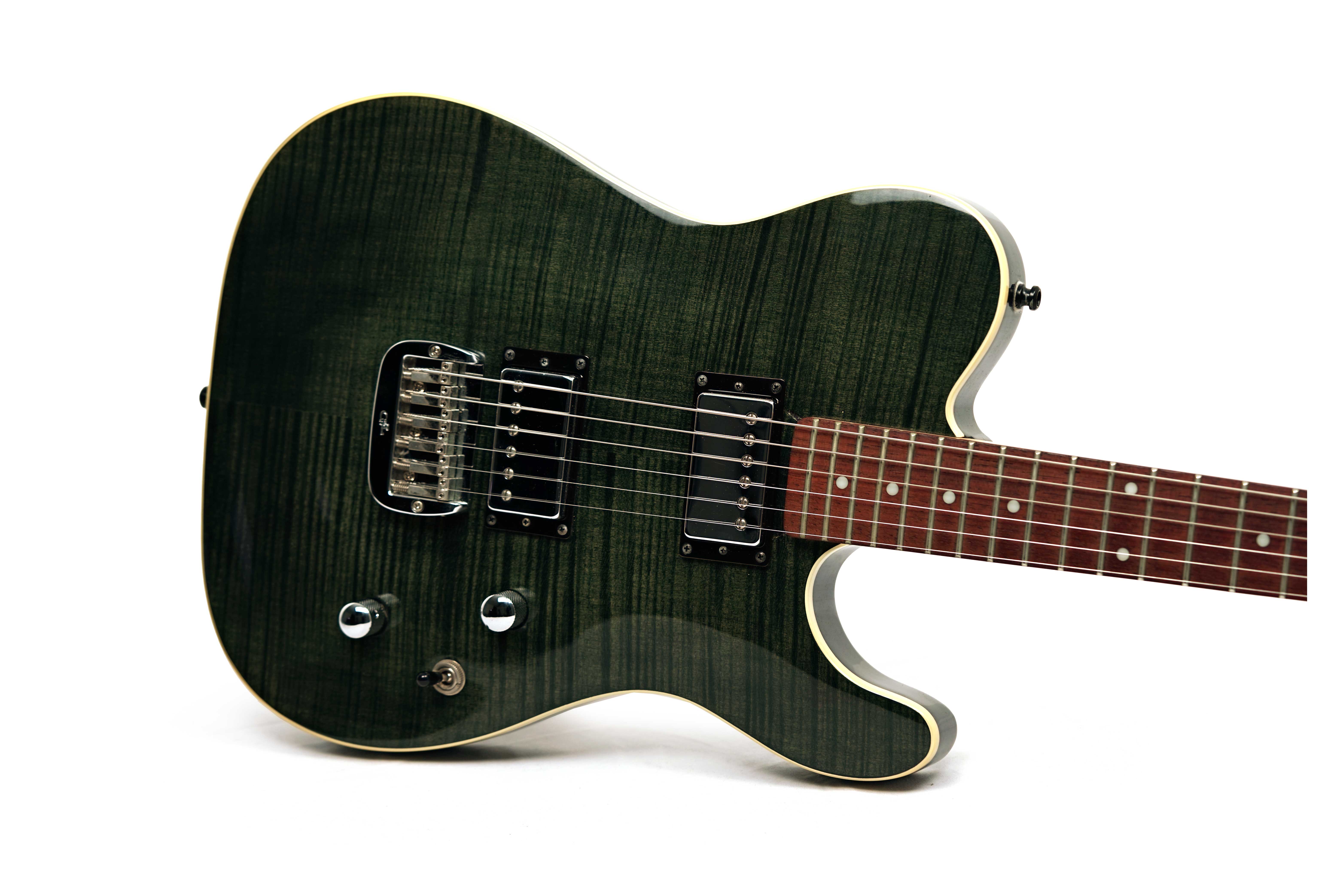 G&L Tribute ASAT Deluxe Deep Forest Green Brazilian Cherry Fingerboard (Pre-Owned) #190516463