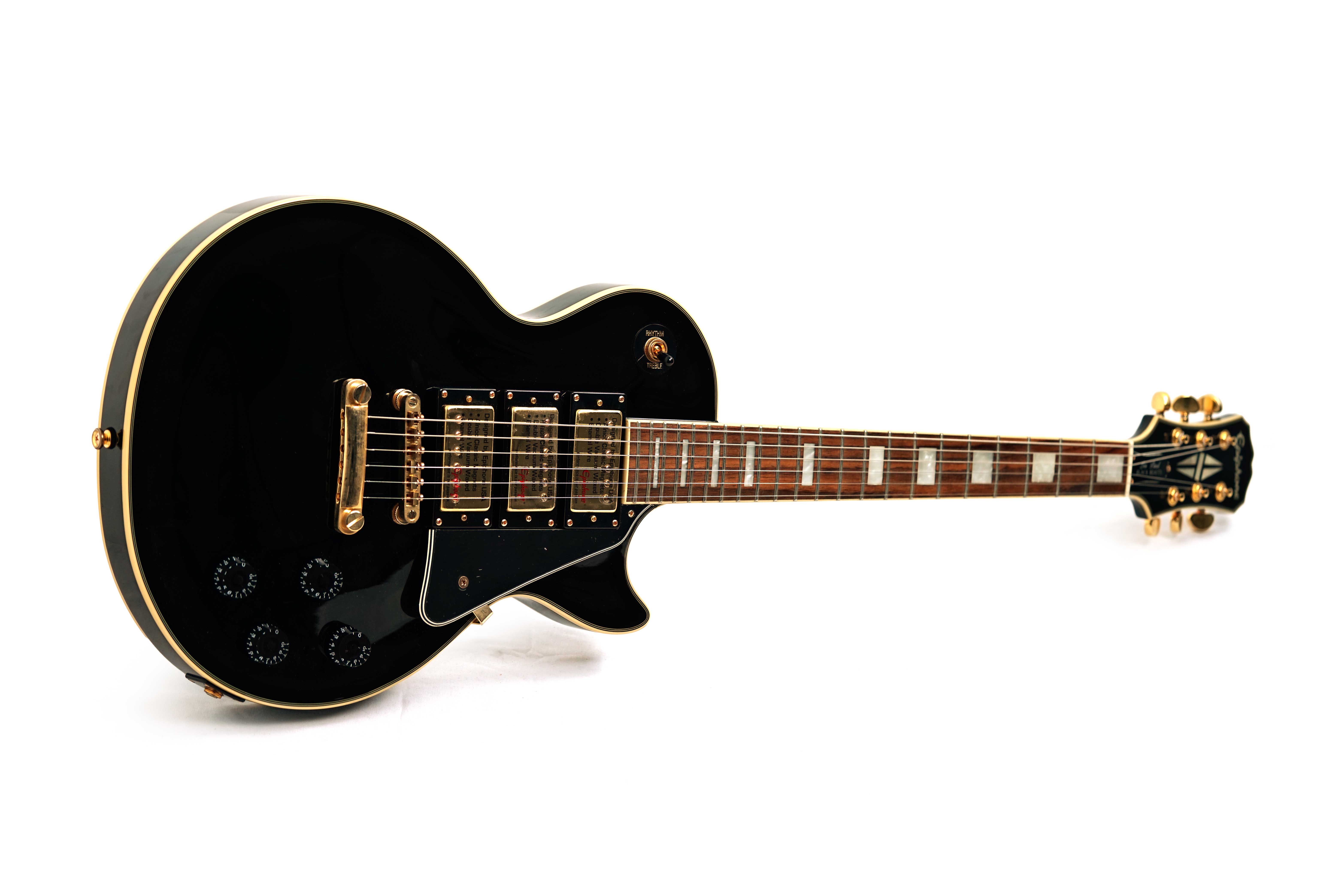 Epiphone 2015 Les Paul Custom Black Beauty 3 Pickup (Pre-Owned) #15051506281