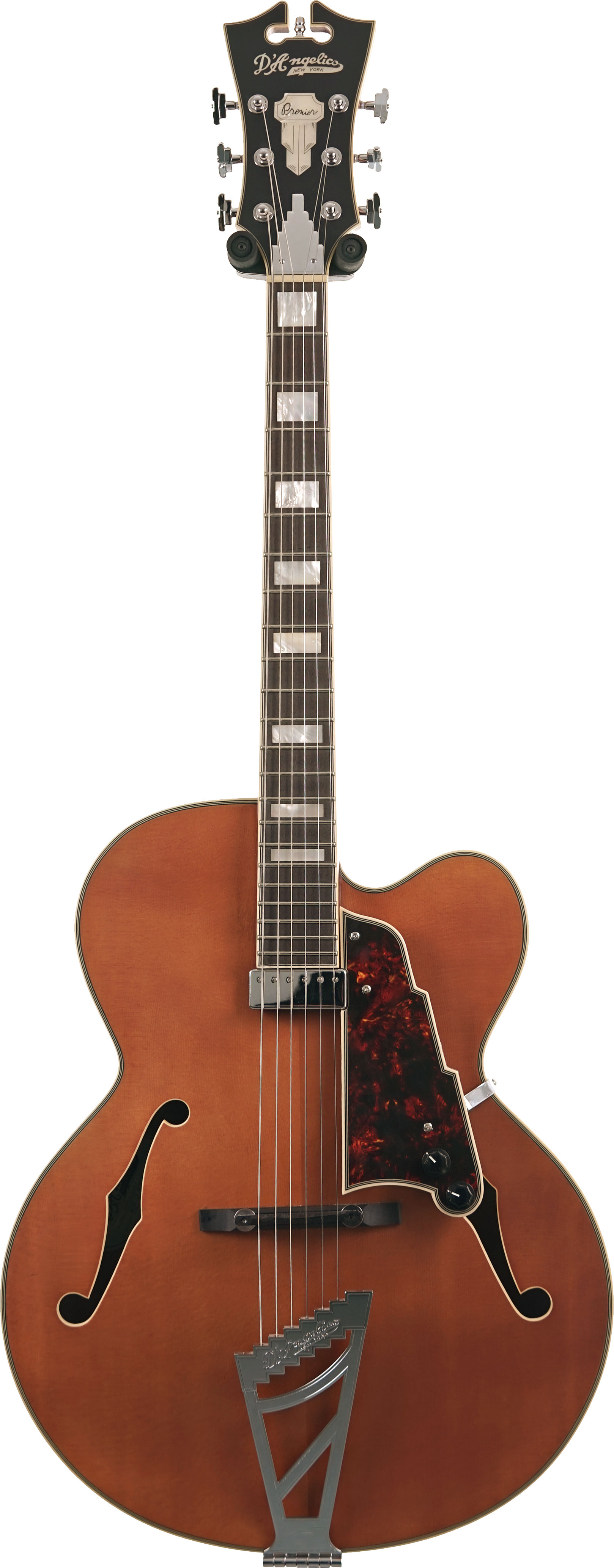 D'Angelico 2024 Premier EXL-1 Hollowbody Satin Walnut (Pre-Owned) #KP240804
