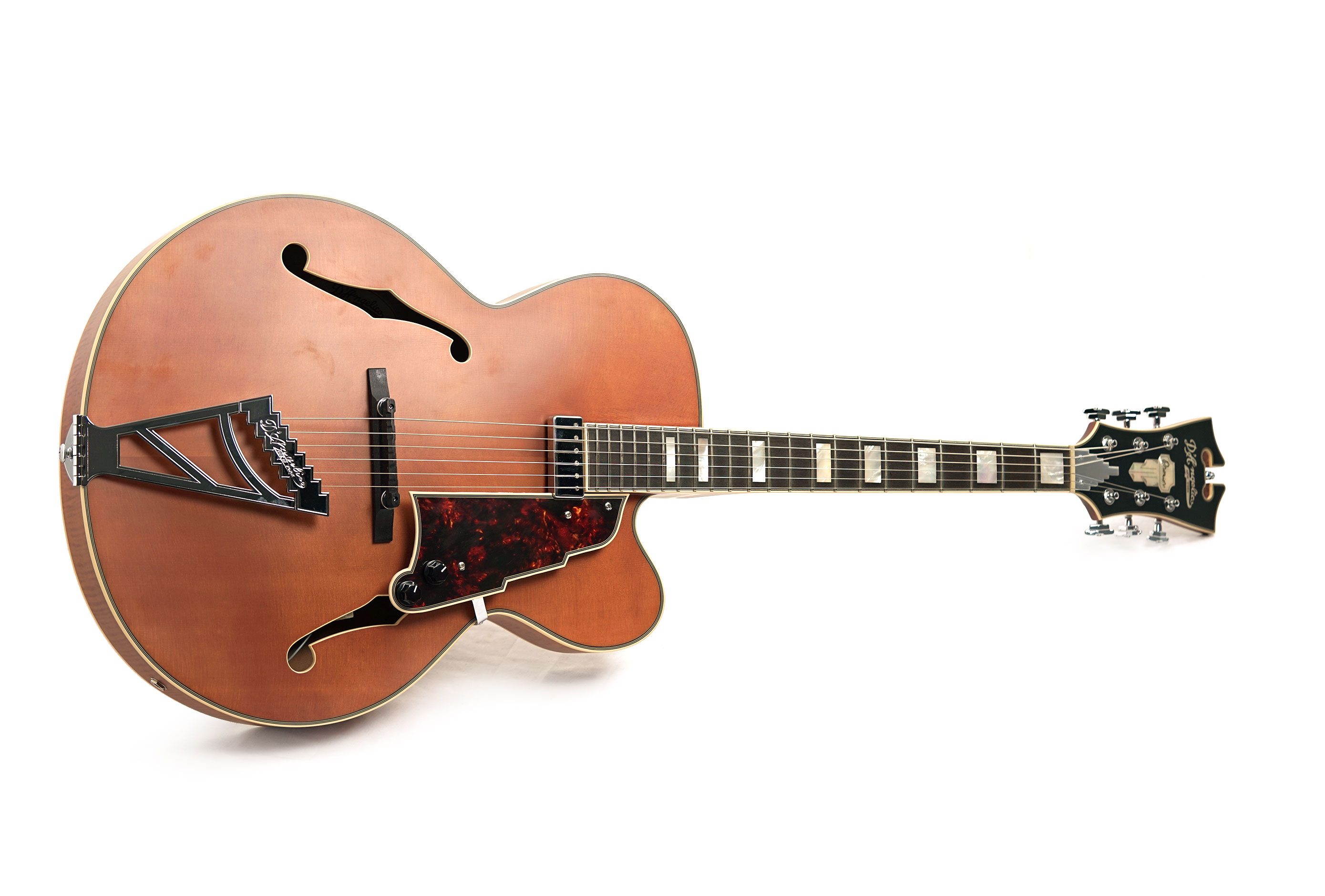 D'Angelico 2024 Premier EXL-1 Hollowbody Satin Walnut (Pre-Owned) #KP240804