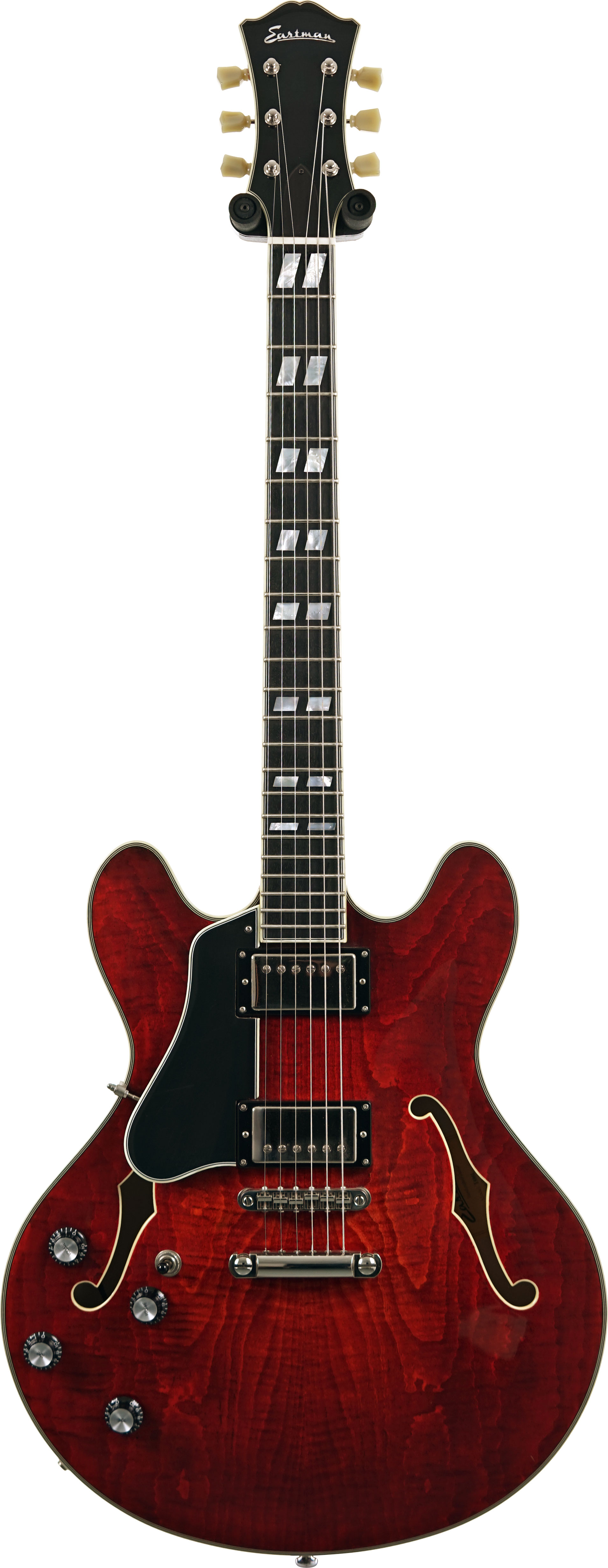 Eastman T486 Classic Double Cutaway With Full Block Left Handed (Pre-Owned) #P2302527