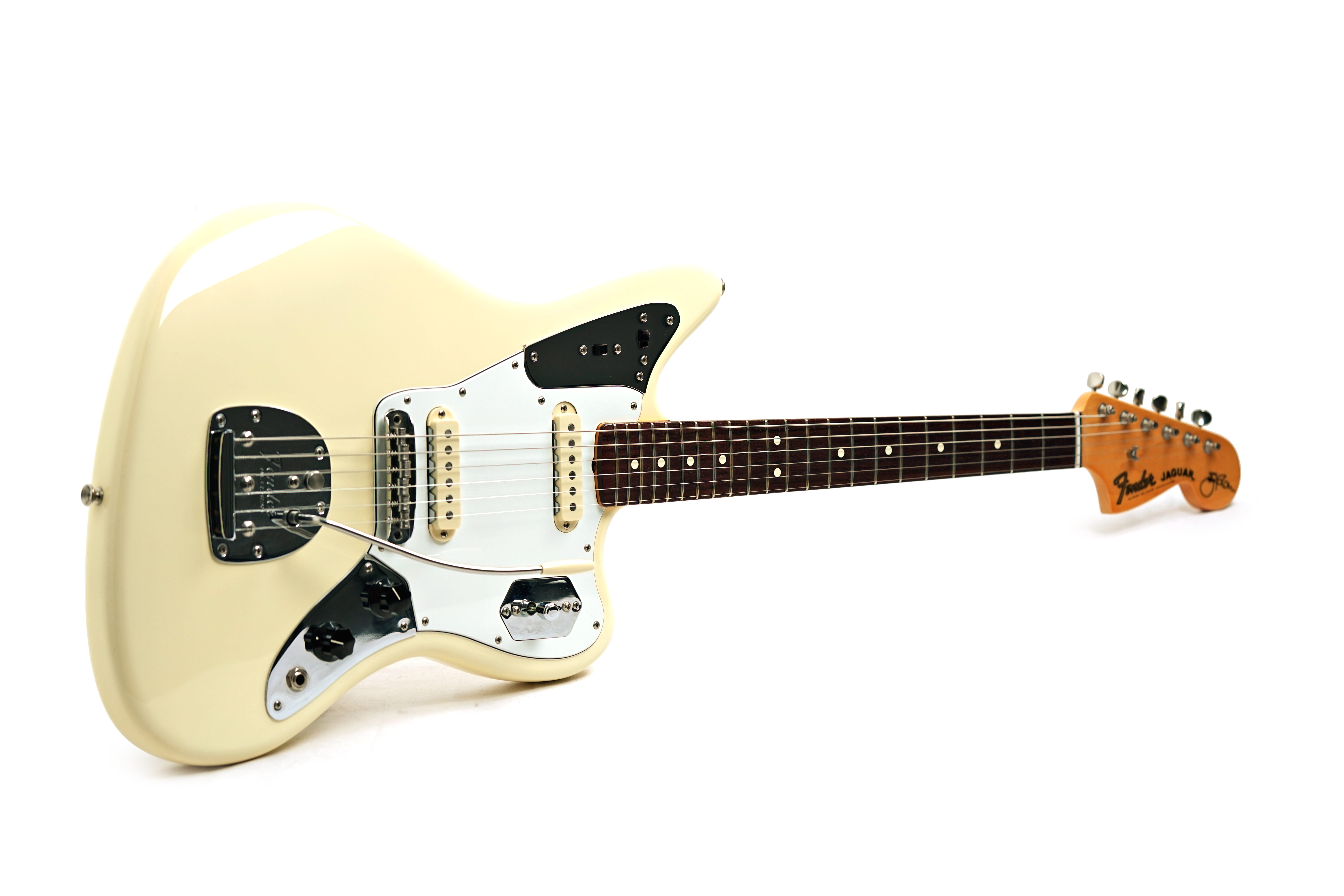 Fender 2019 Johnny Marr Jaguar Rosewood Fingerboard Olympic White (Pre-Owned) #V212959
