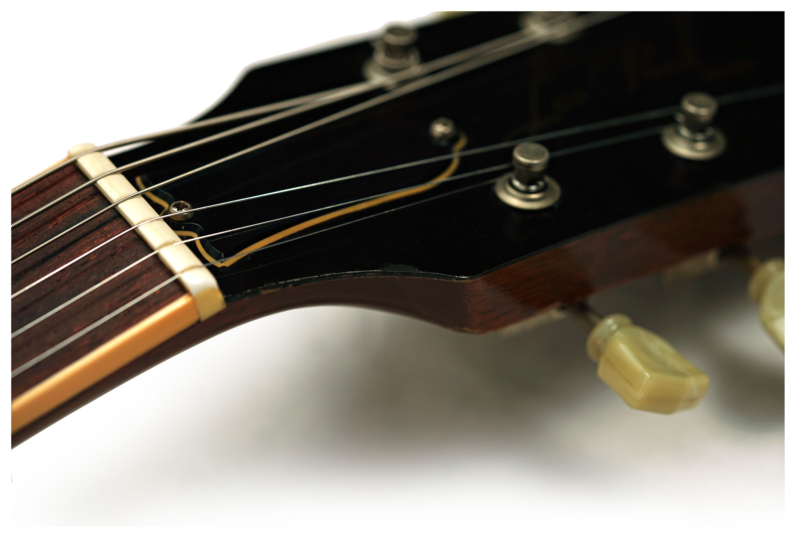 Gibson Custom Shop Les Paul Class 5 Quilt Trans Black (Pre-Owned) #CS10671