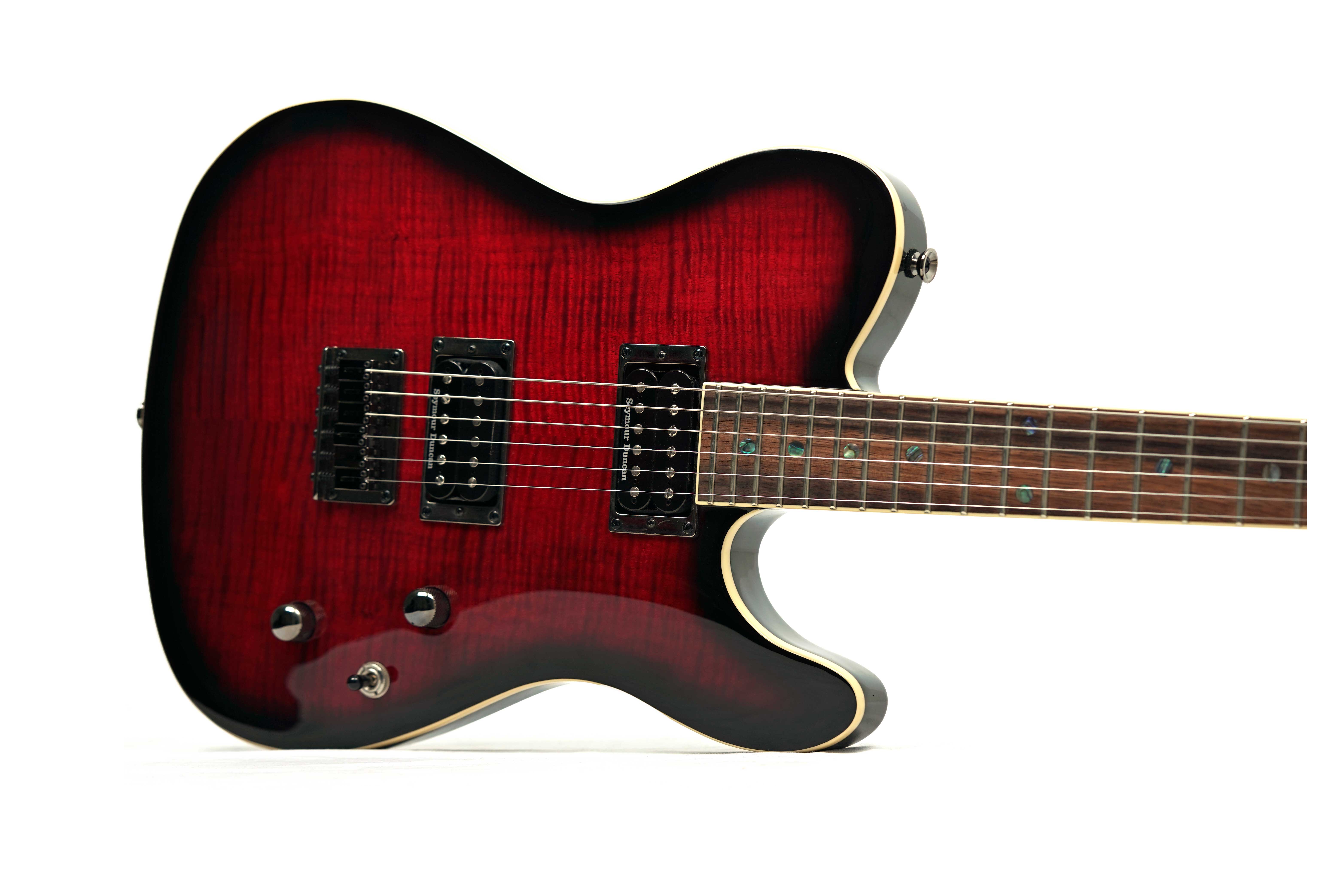 Fender Custom Telecaster FMT HH Black Cherry Burst Indian Laurel Fingerboard (Pre-Owned) #ICF21000225