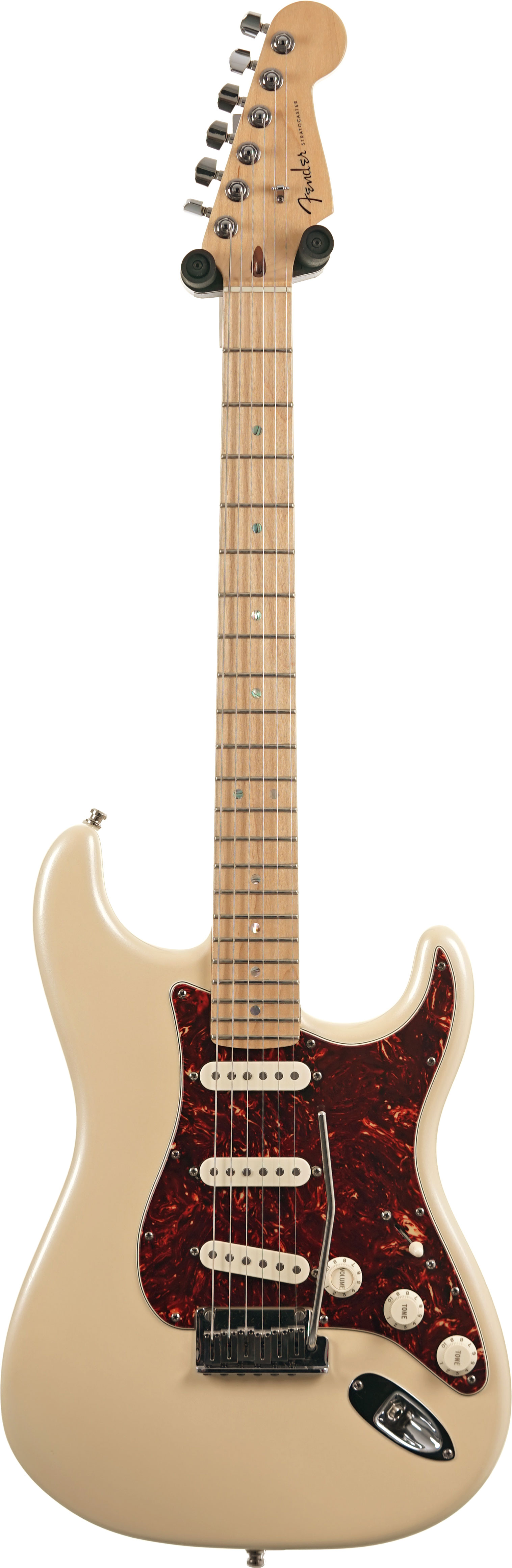 Fender American Deluxe Stratocaster Maple Fingerboard Olympic Pearl (Pre-Owned) #DZ8017411