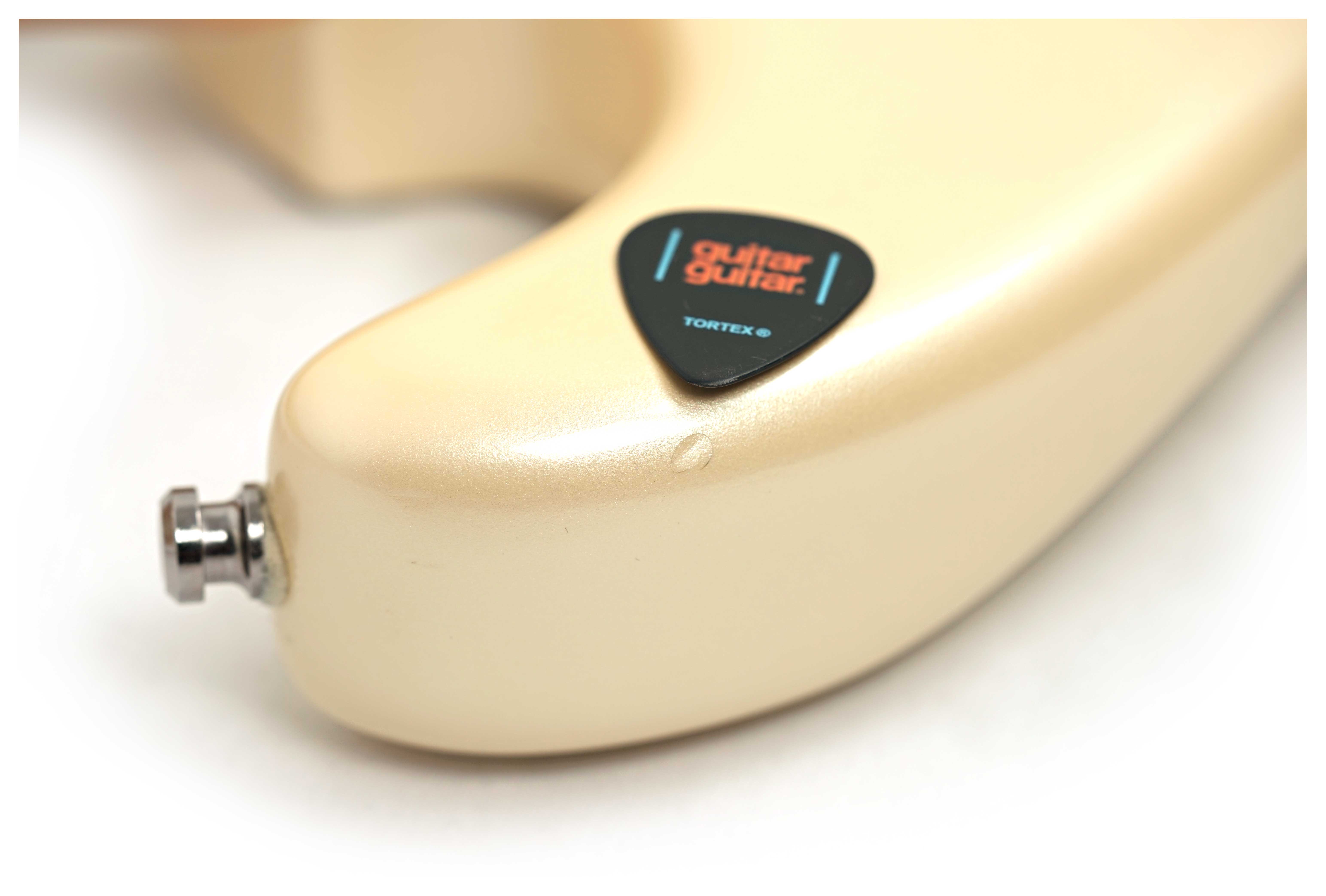 Fender American Deluxe Stratocaster Maple Fingerboard Olympic Pearl (Pre-Owned) #DZ8017411