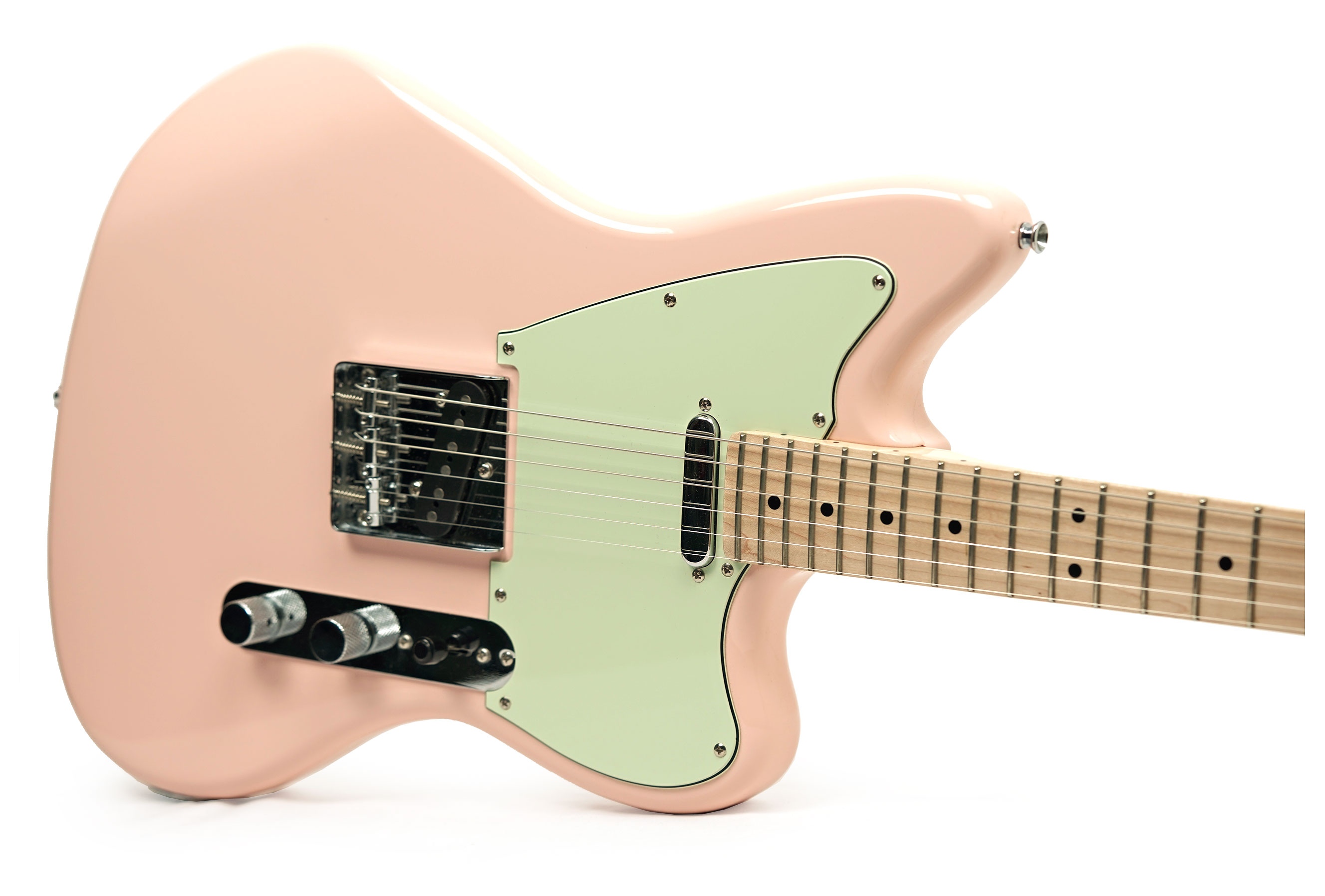 Squier 2021 Paranormal Offset Telecaster Shell Pink Maple Fingerboard (Pre-Owned) #CYKL21006809