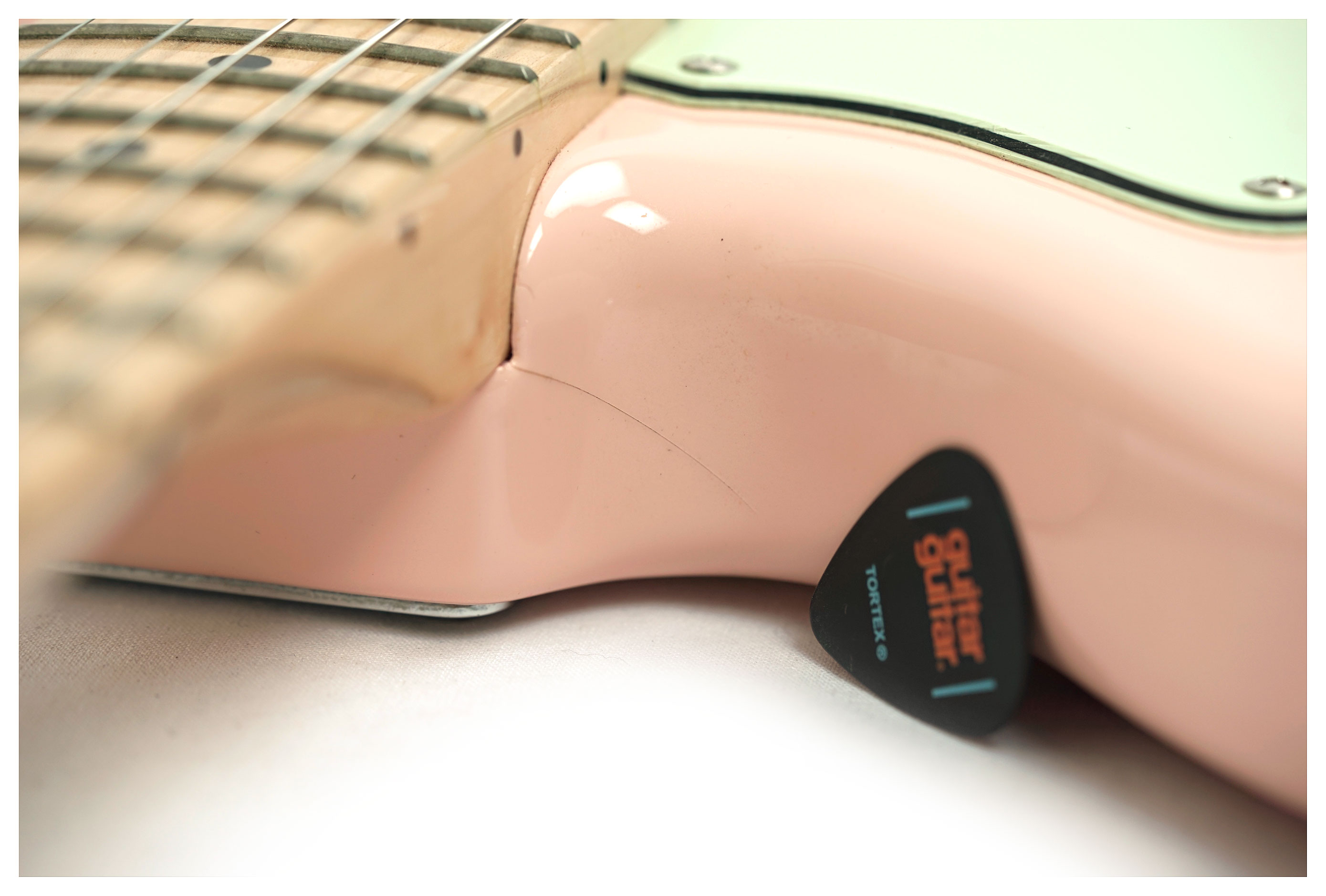 Squier 2021 Paranormal Offset Telecaster Shell Pink Maple Fingerboard (Pre-Owned) #CYKL21006809