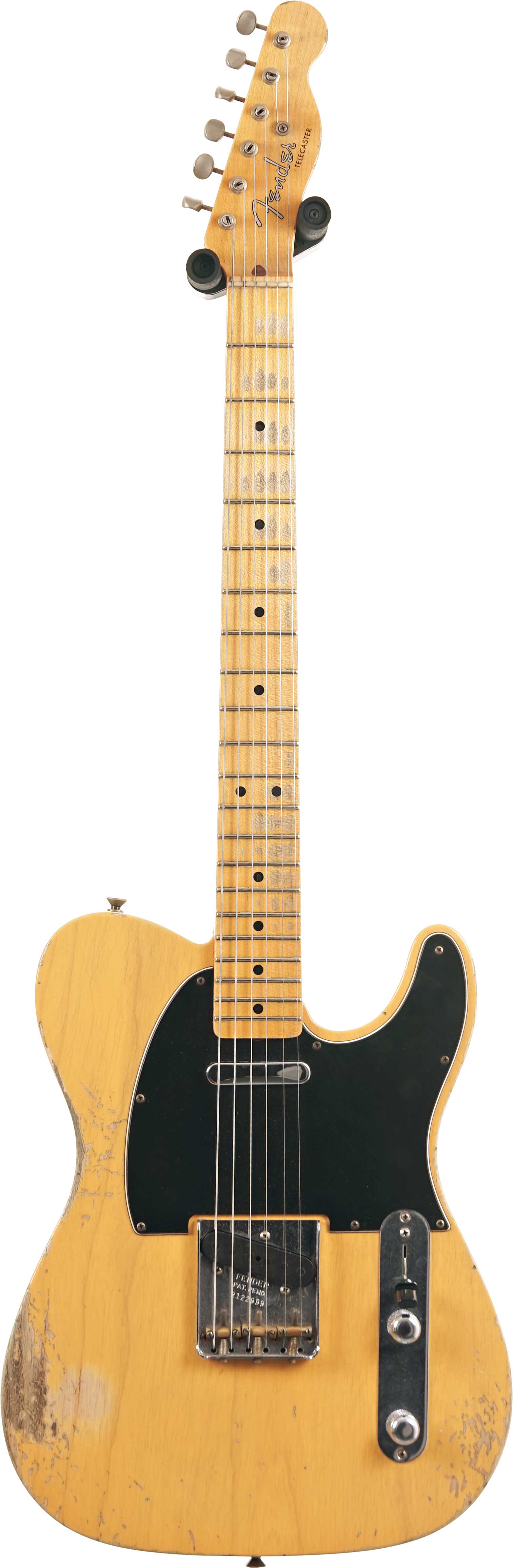 Fender Custom Shop 2022 52 Telecaster Super Heavy Relic Butterscotch Blonde (Pre-Owned) #R122999