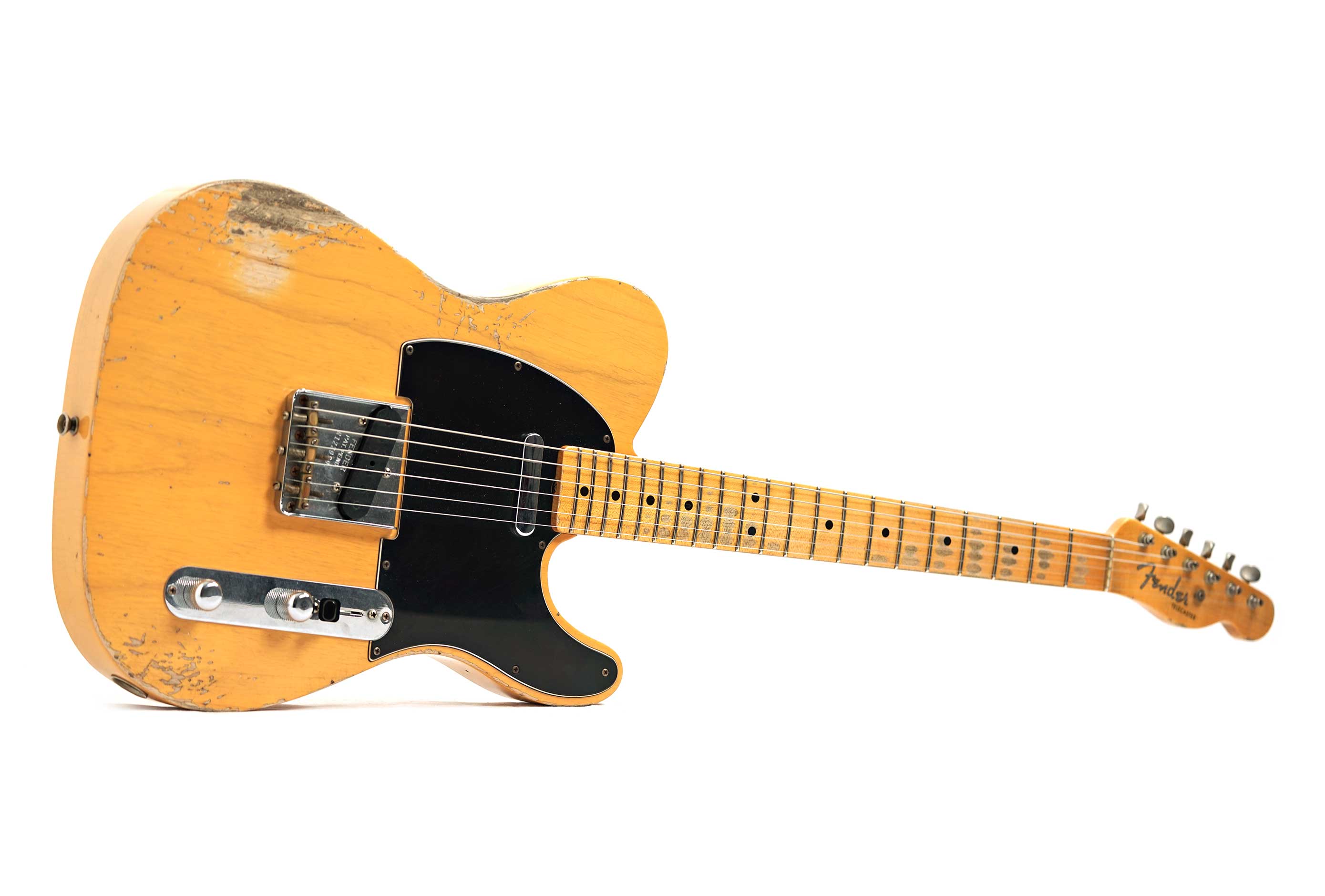 Fender Custom Shop 2022 52 Telecaster Super Heavy Relic Butterscotch Blonde (Pre-Owned) #R122999