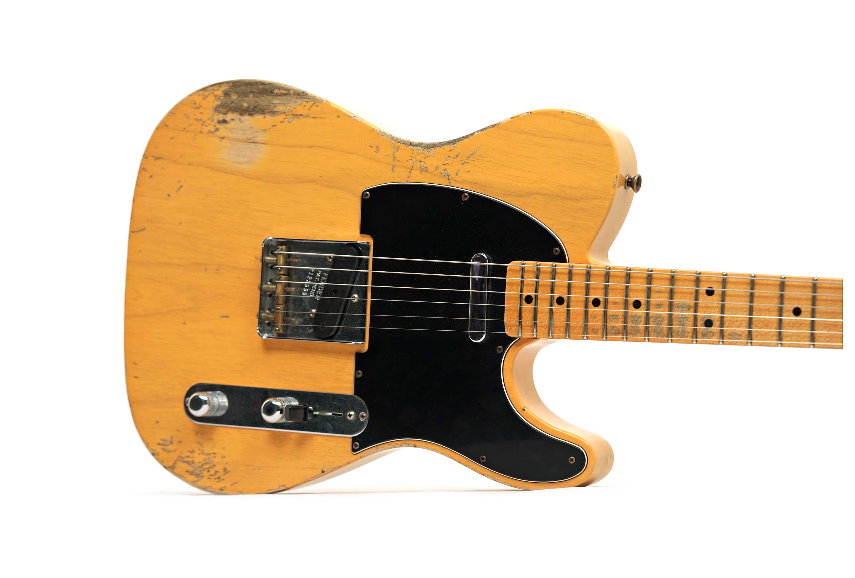 Fender Custom Shop 2022 52 Telecaster Super Heavy Relic Butterscotch Blonde (Pre-Owned) #R122999