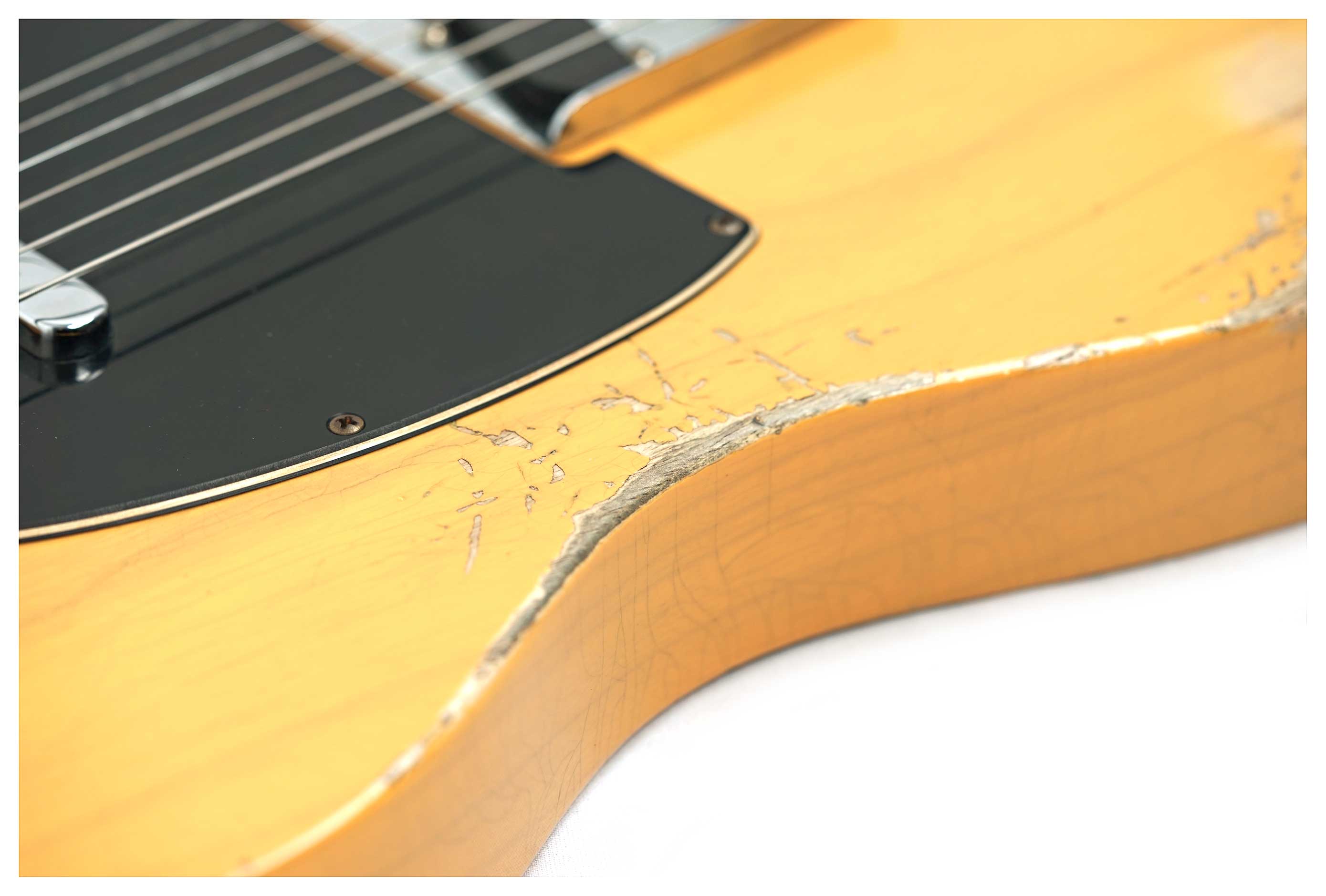 Fender Custom Shop 2022 52 Telecaster Super Heavy Relic Butterscotch Blonde (Pre-Owned) #R122999