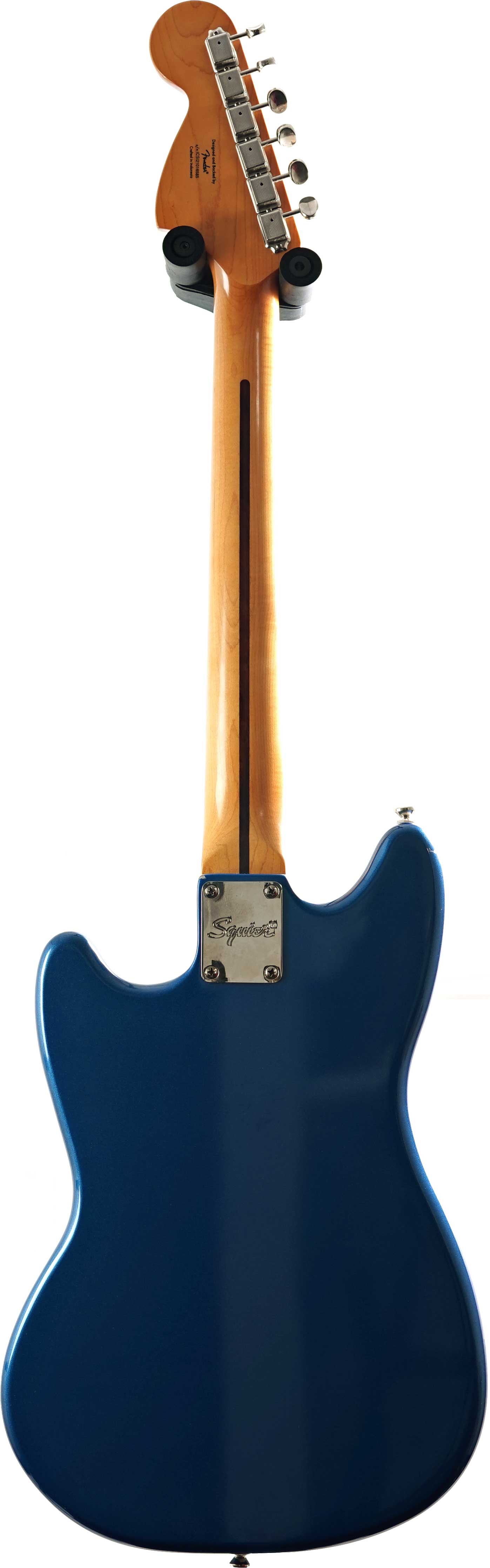 Squier 2021 FSR Classic Vibe 60's Competition Mustang Lake Placid Blue with Olympic White Stripes (Pre-Owned) #ICS121016585