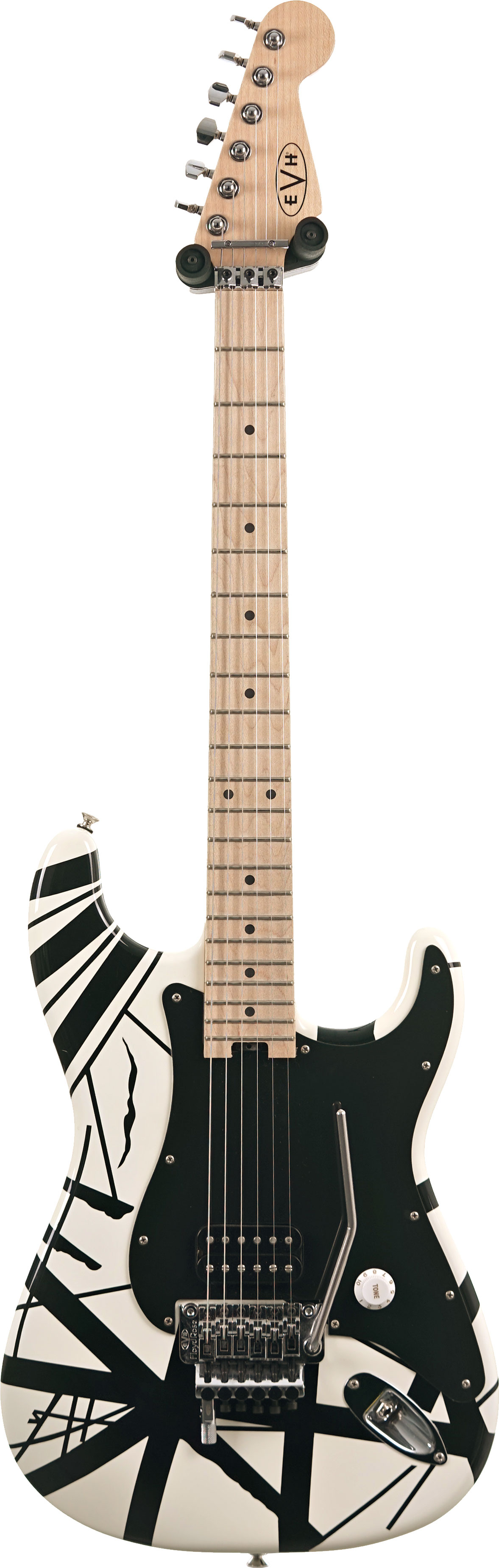 EVH 2021 Striped Series White with Black Stripes (Pre-Owned) #EVH2116288